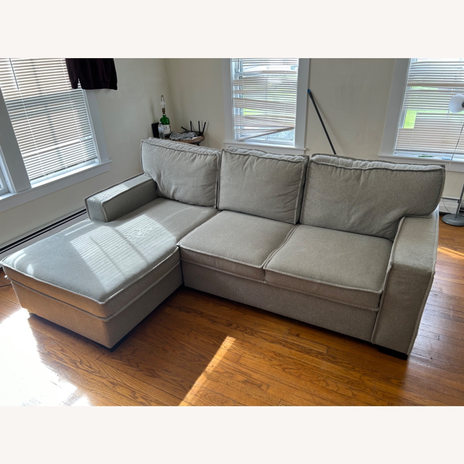 Playmax L Shape Section Couch (Pull out Bed) - image-2