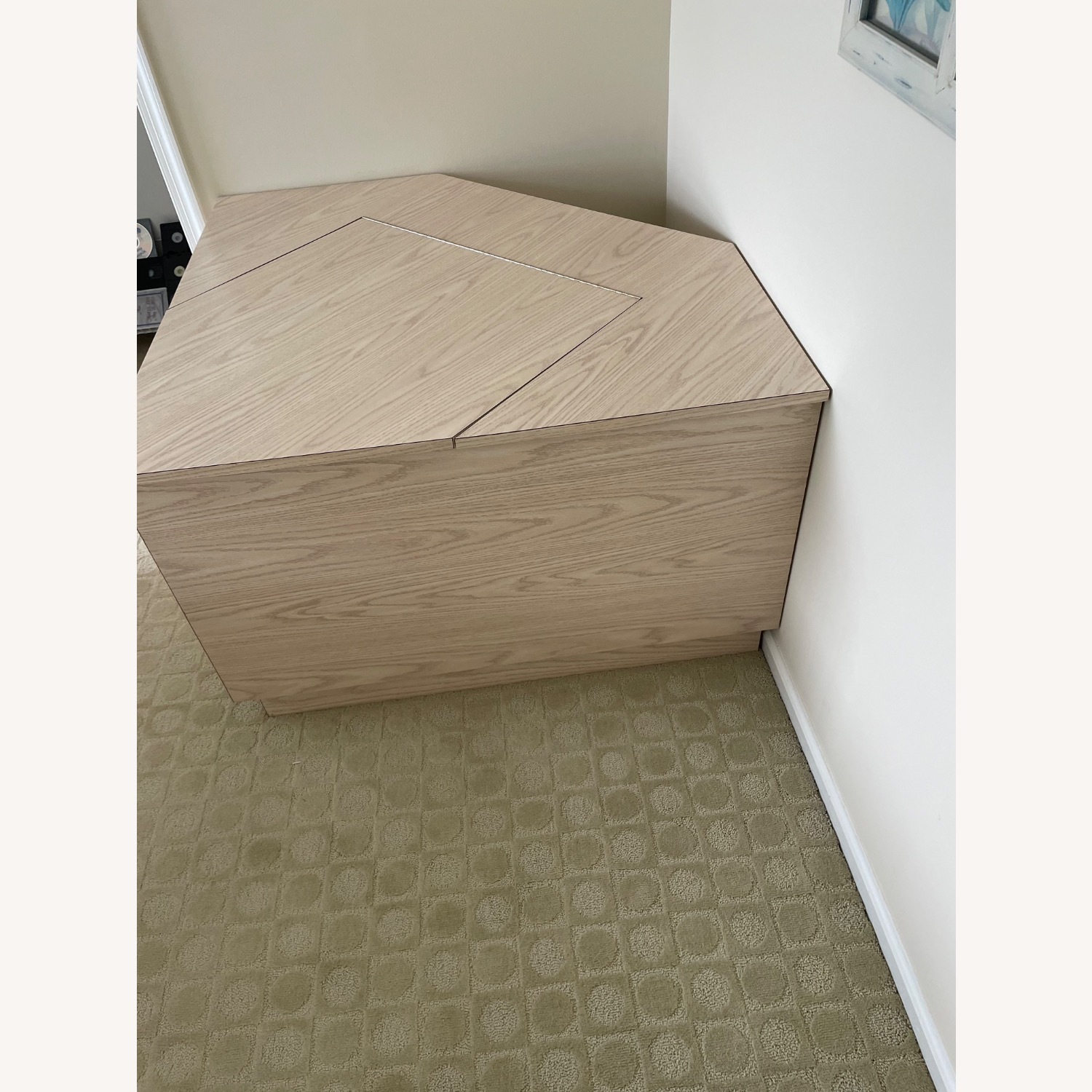 Corner Wooden Chest - image-3