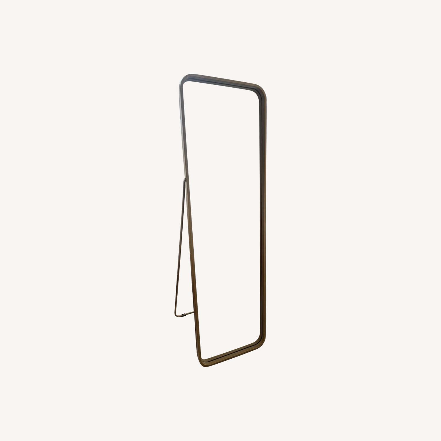 Elegant Gold Standing Floor Mirror – Full-Length - image-0