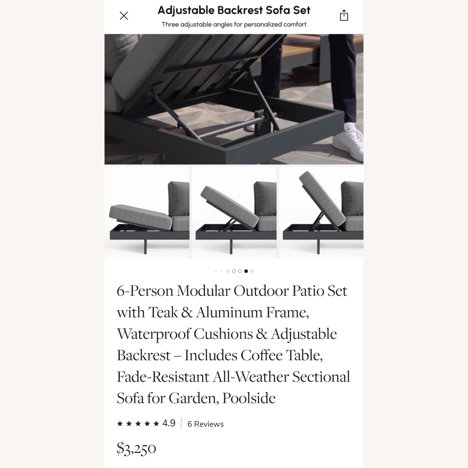 Joss & Main Outdoor Sectional - image-10