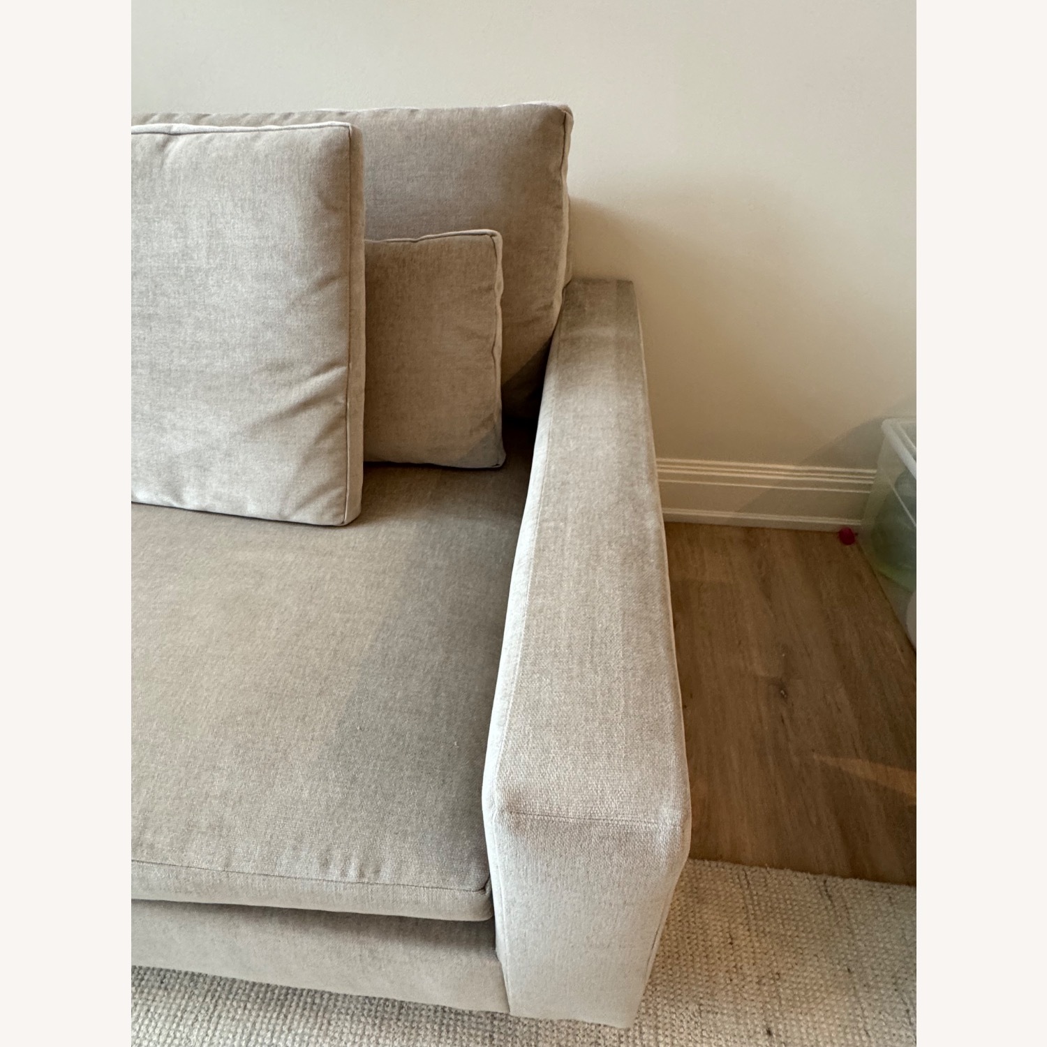 West Elm Harmony Sofa in Light Taupe - image-5