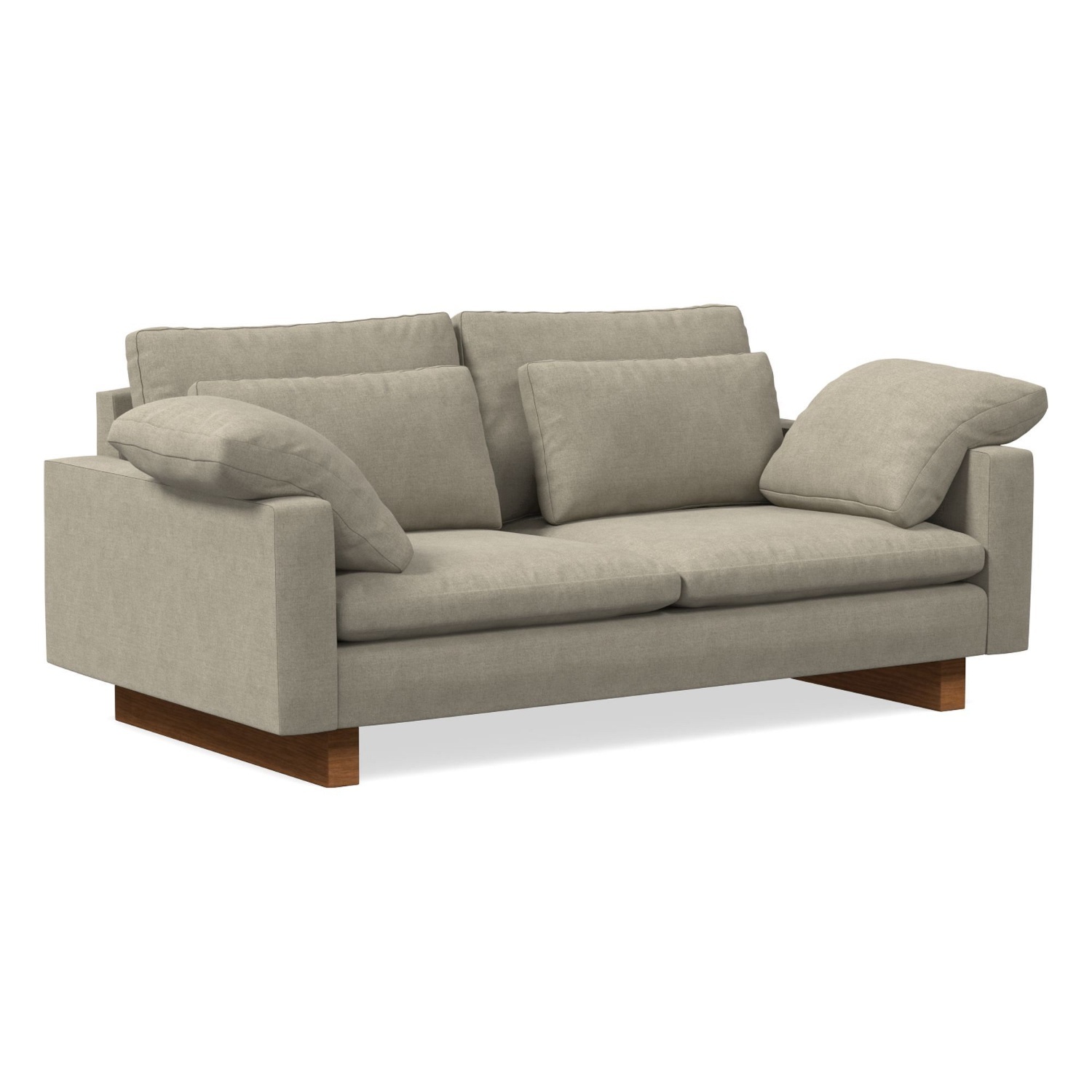 West Elm Harmony Sofa in Light Taupe - image-8