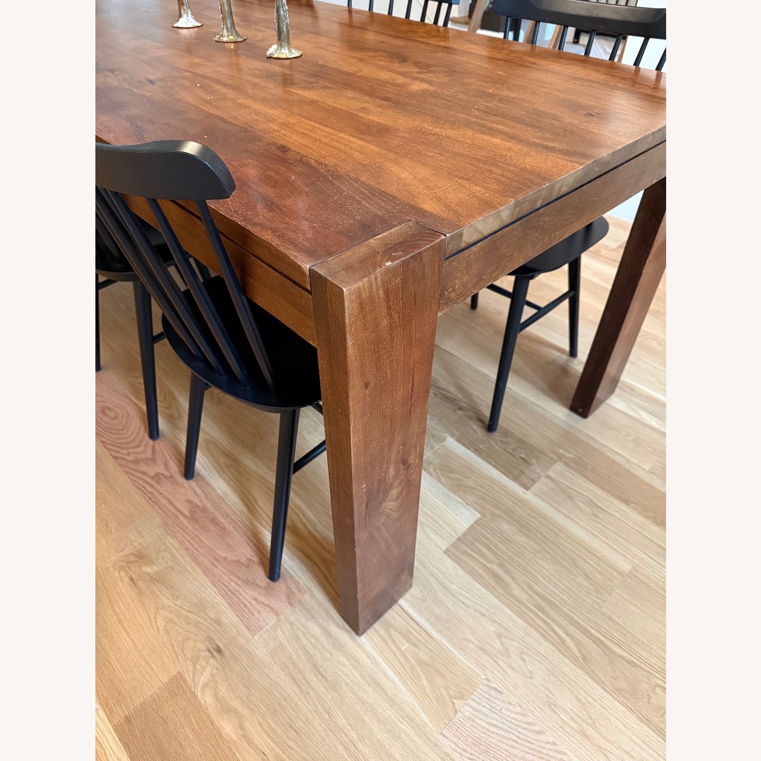 West Elm Boerum Dining Table in Dark Wood - image-3