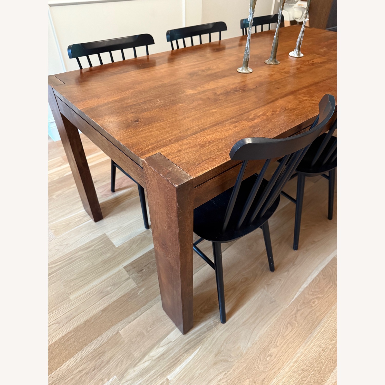 West Elm Boerum Dining Table in Dark Wood - image-4