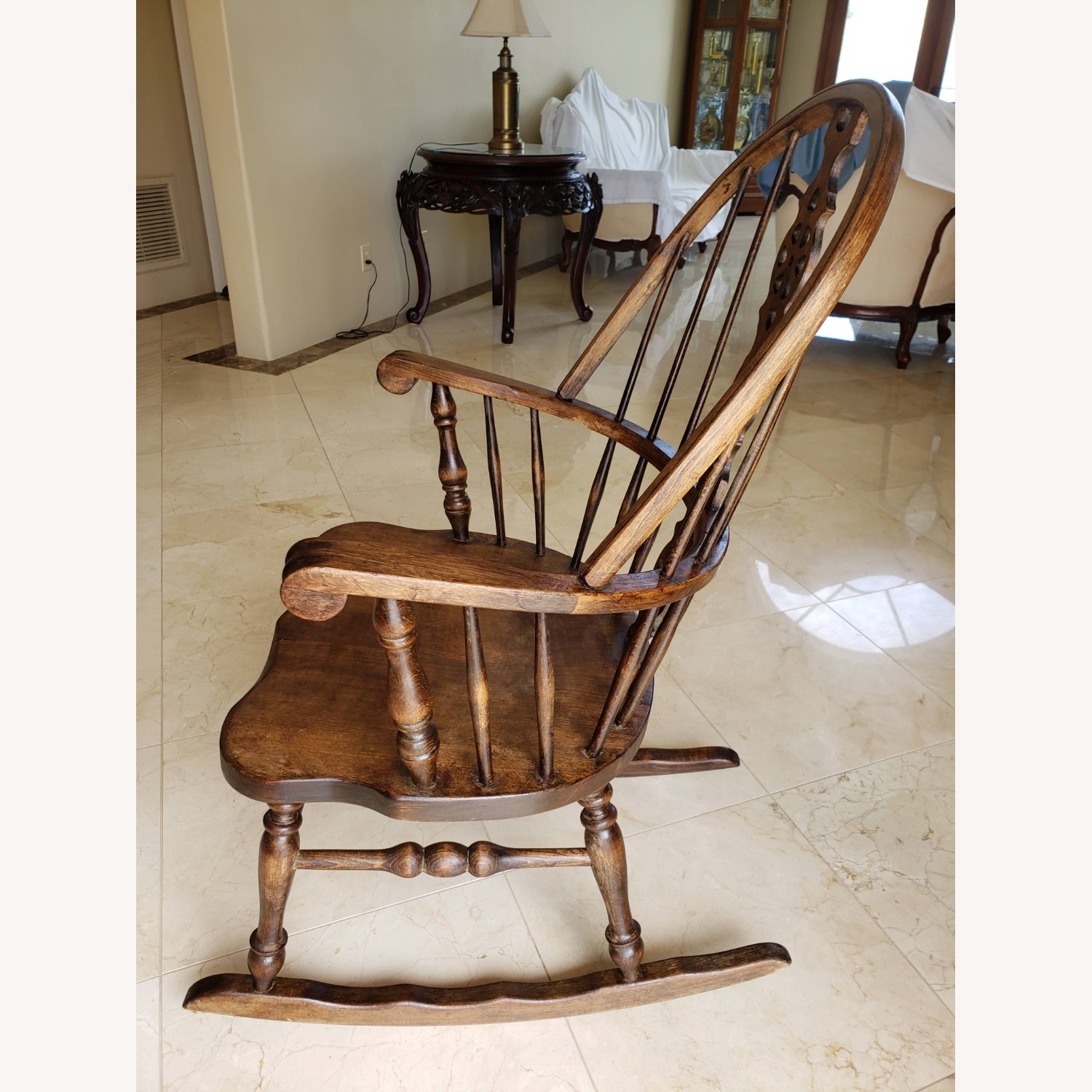 Yugoslavian Rocking Chair Vintage Rocking Chair Yugoslavian - AptDeco