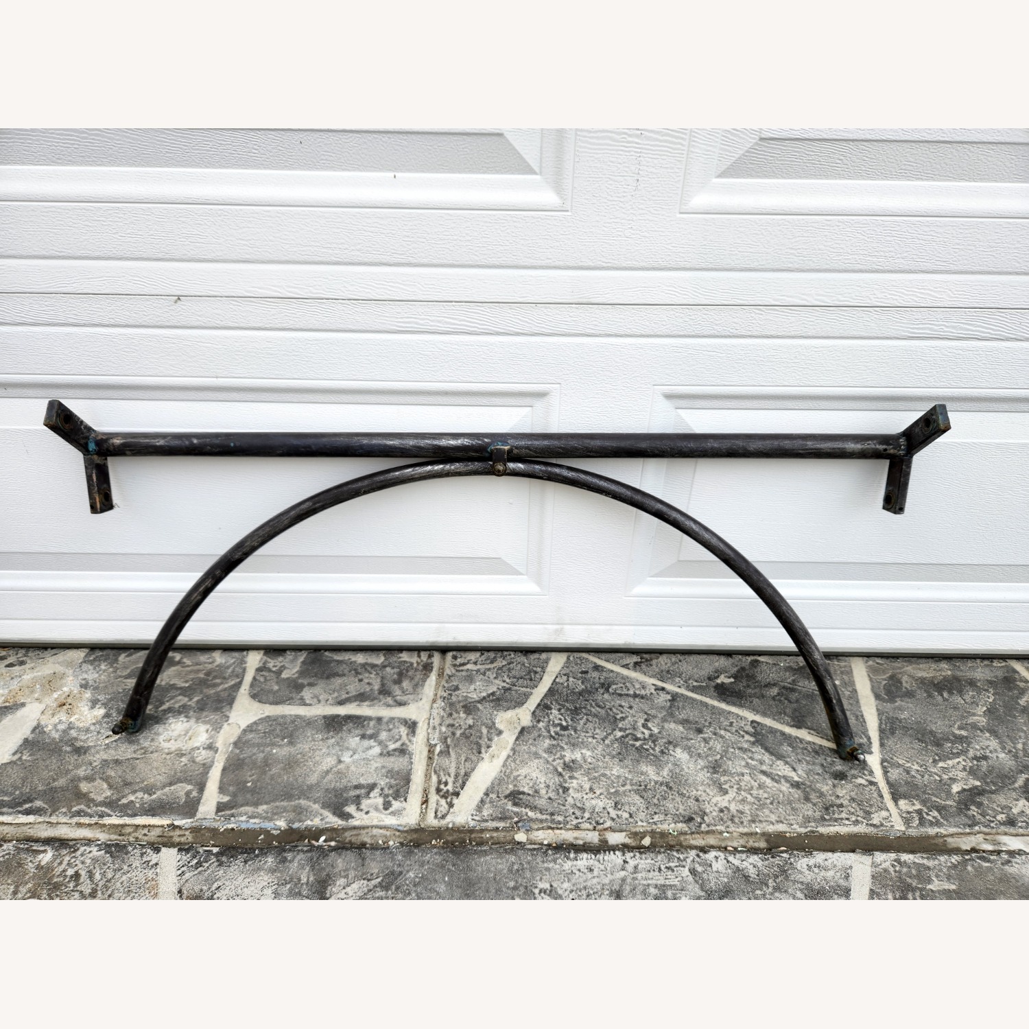 Outdoor Garden Iron Swing Chair by Zaer Ltd USA - image-11