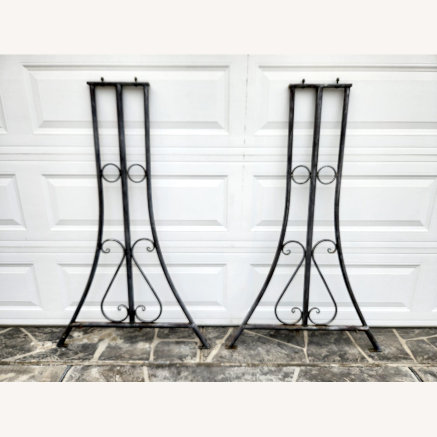 Outdoor Garden Iron Swing Chair by Zaer Ltd USA - image-9