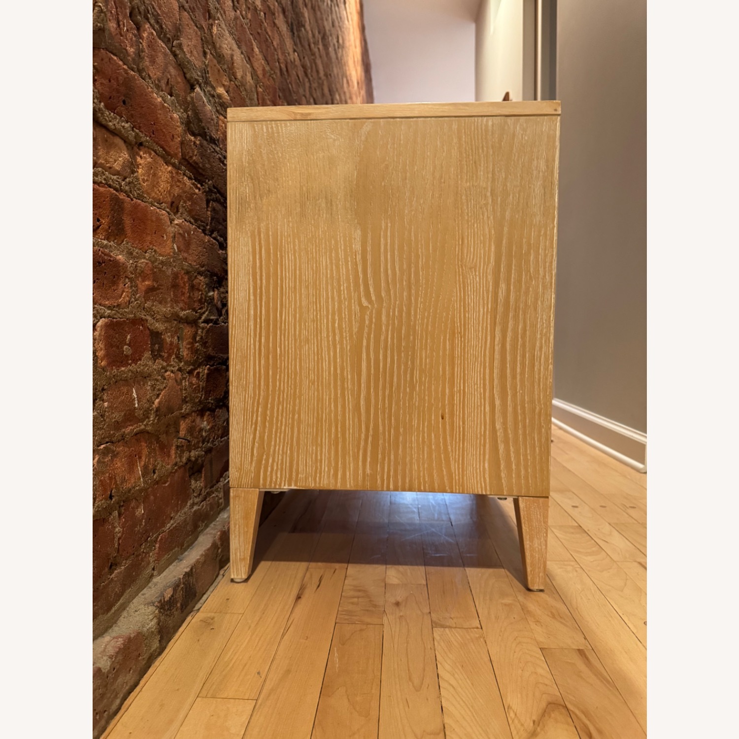 Anthropologie Textured Trellis Nightstand - image-3