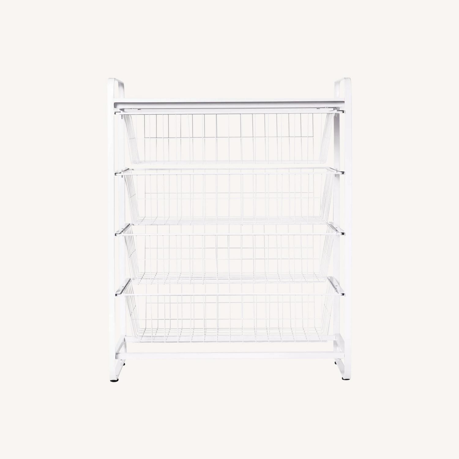 Target 4 Drawer Storage Organizer White Set of 2  - image-0