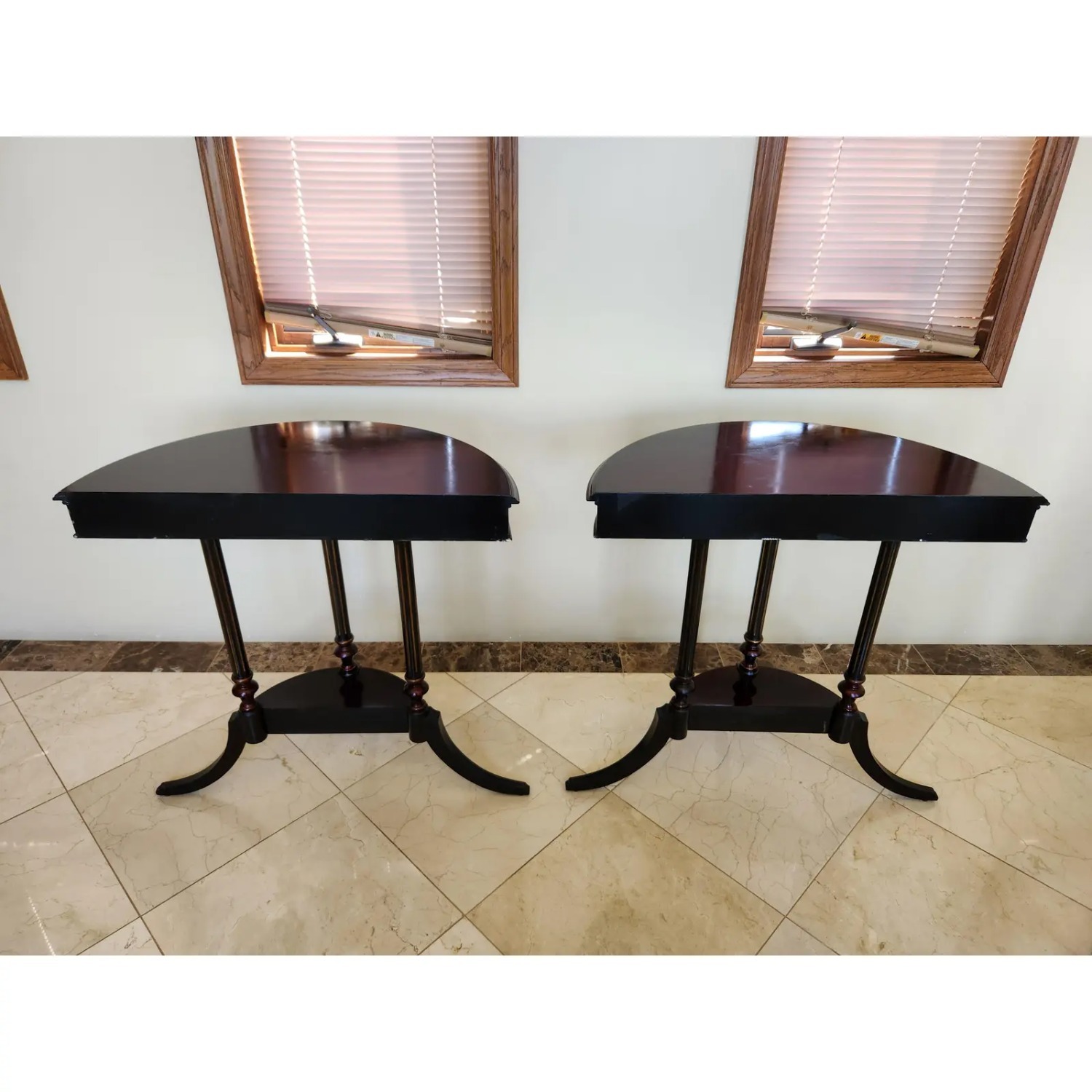 【良品】The Bombay Company ヴィンテージ サイドテーブル Vintage Bombay Company Oval Burlwood Accent Side Table | eBay