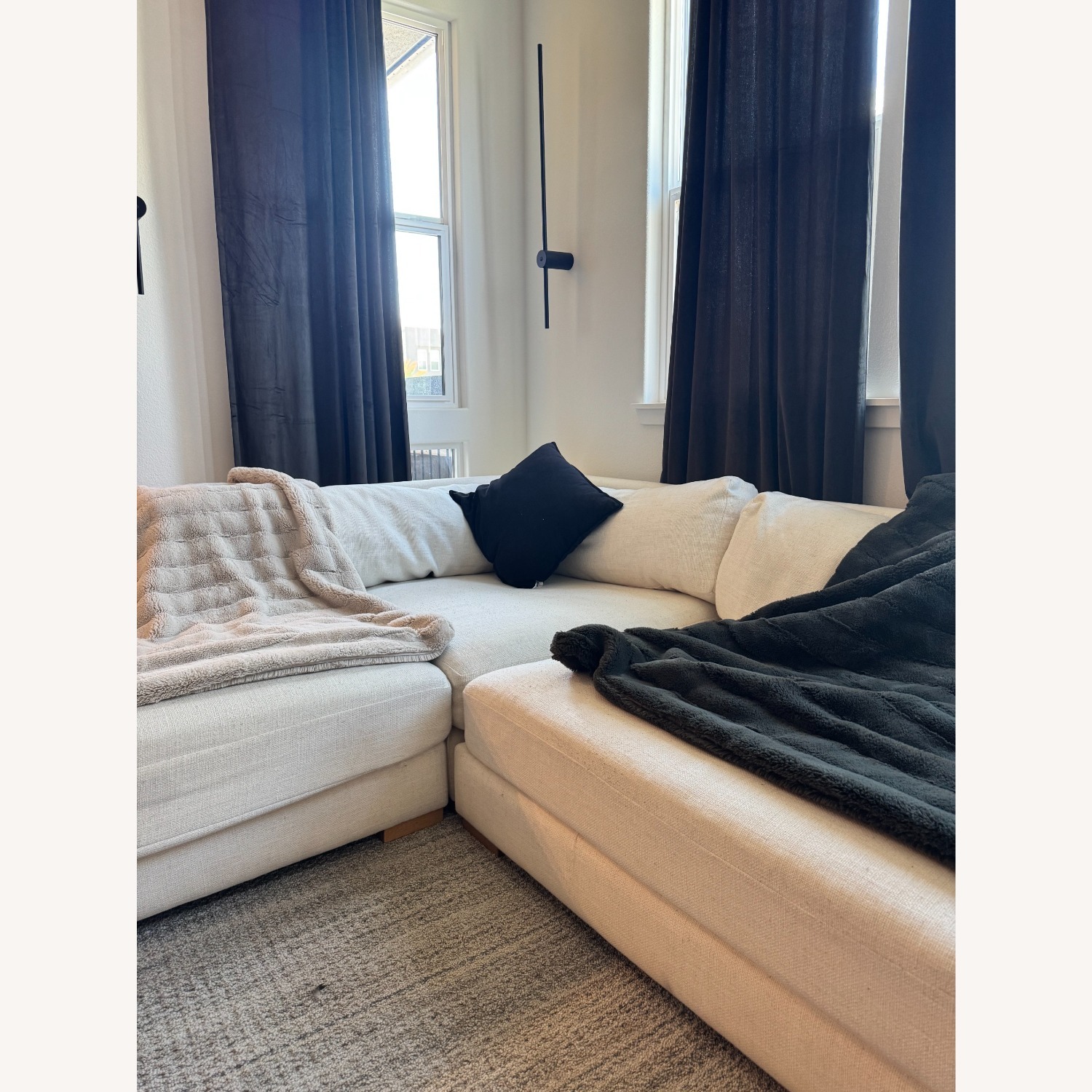 CB2 Sectional Piazza Couch - image-2