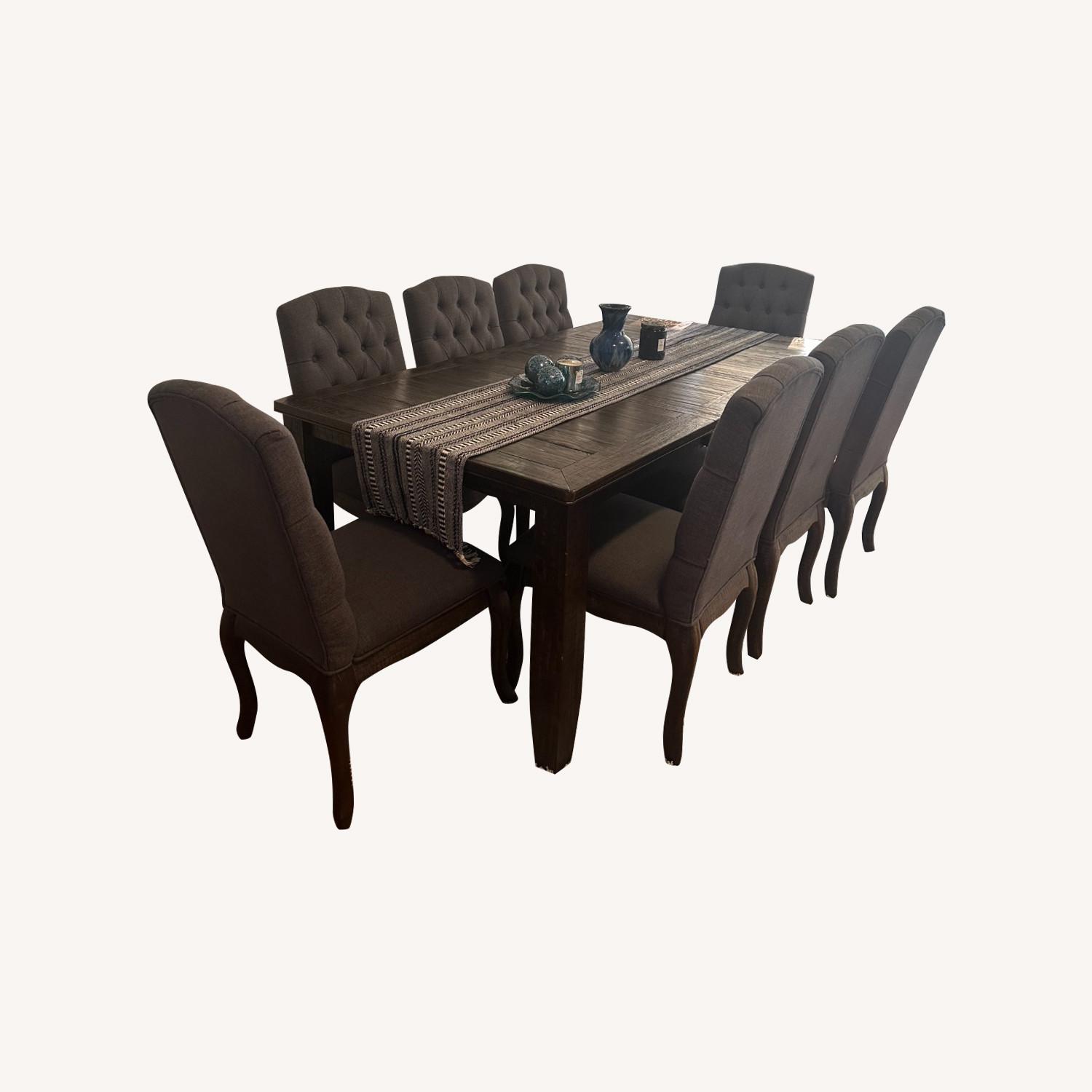 Ashley Furniture Dining Room Set - 8 Chairs - image-0