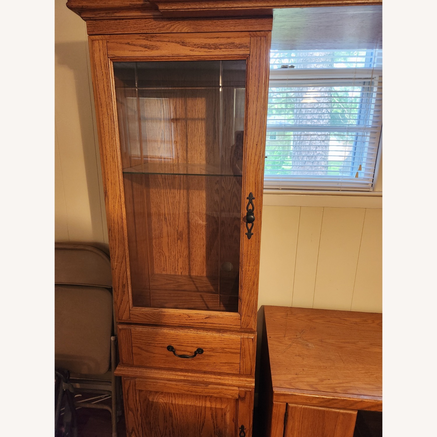 Solid Wooden Entertainment Center - image-3