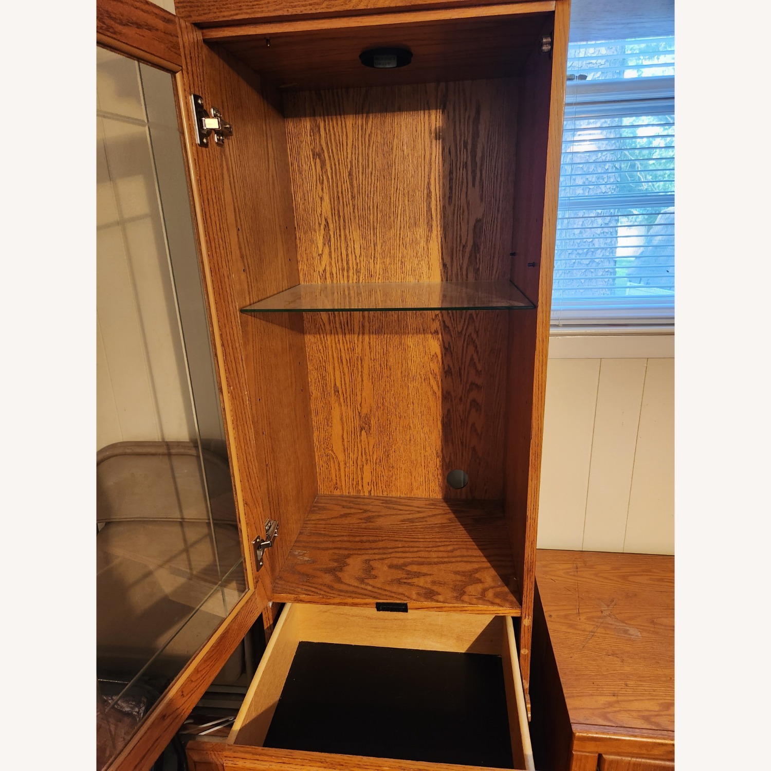 Solid Wooden Entertainment Center - image-4