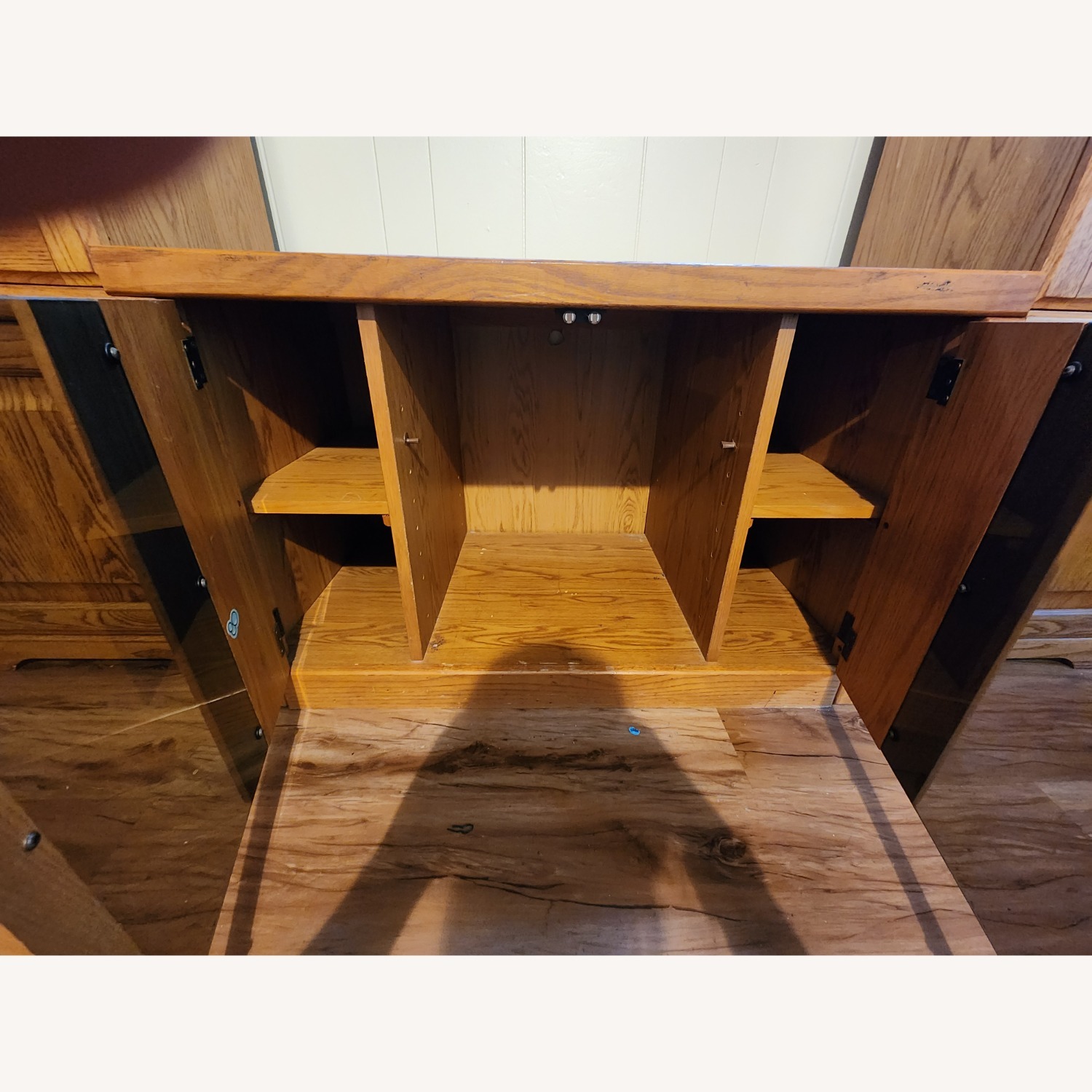Solid Wooden Entertainment Center - image-8