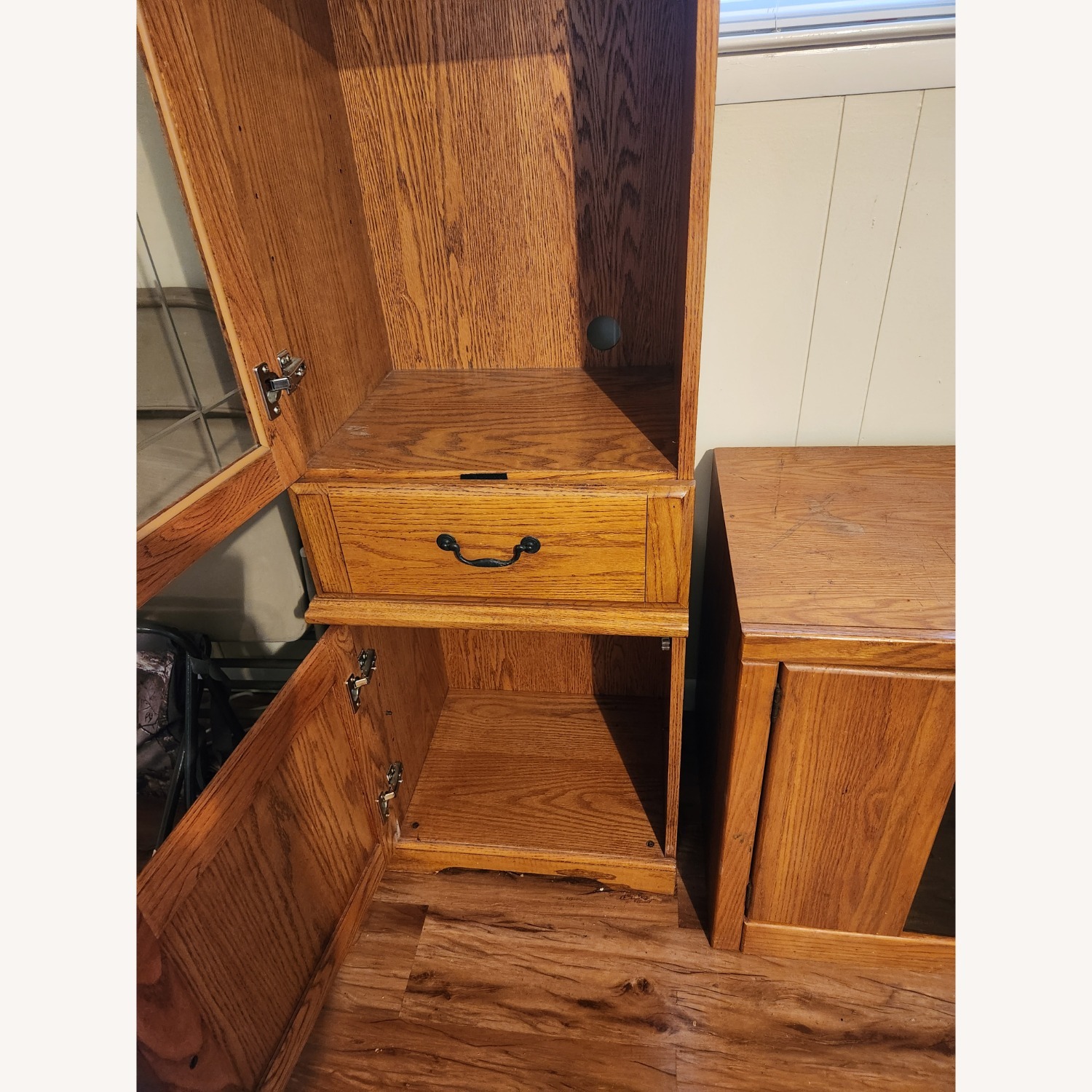 Solid Wooden Entertainment Center - image-5