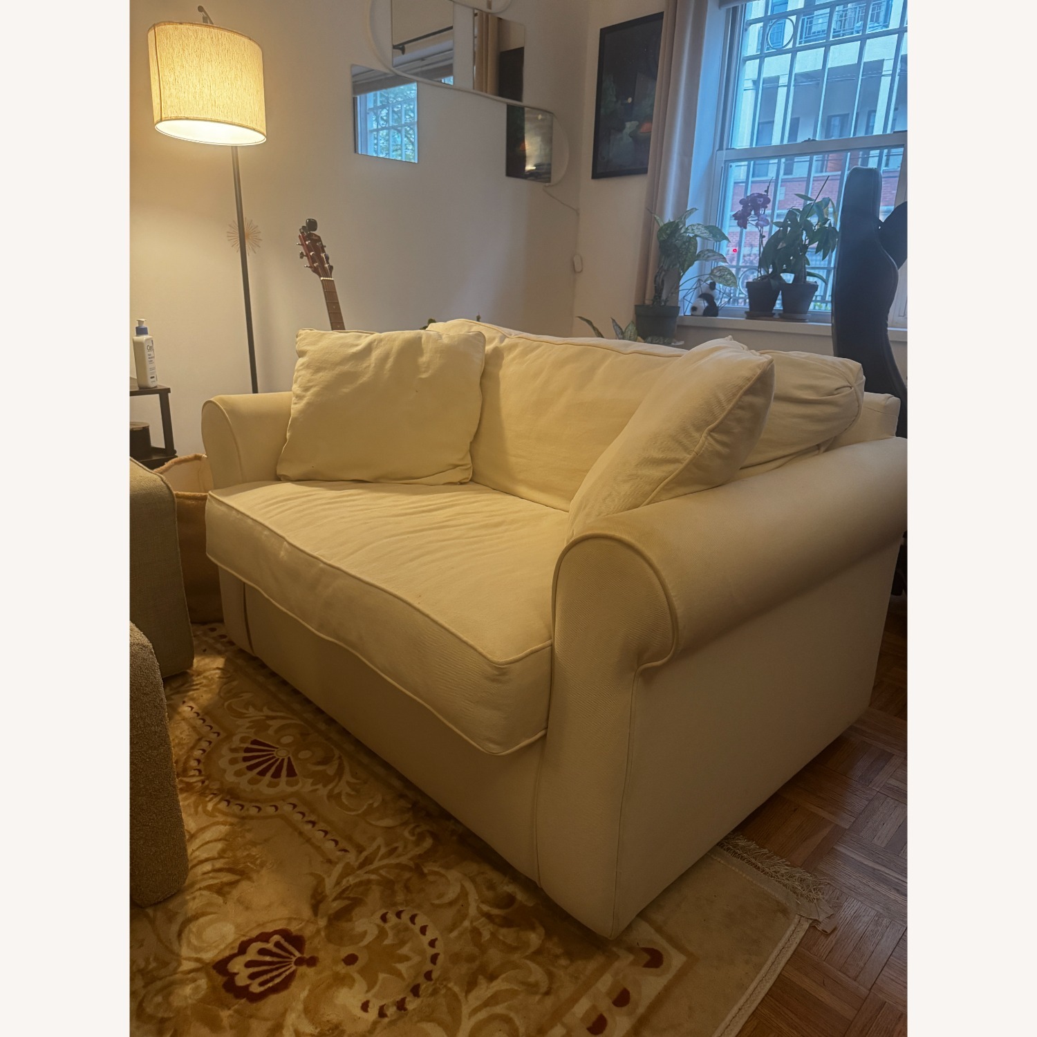 Loveseat Sleeper Convertible Couch - image-2