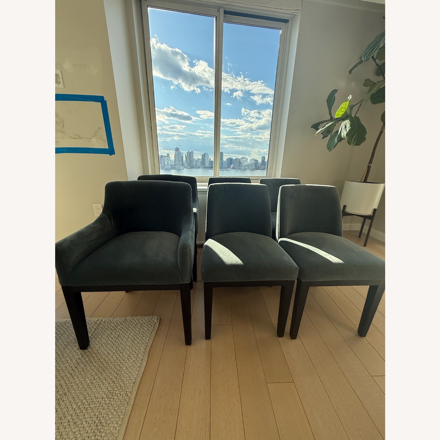 RH Morgan Curved-Back Dining Chairs (Set of 6) - image-2