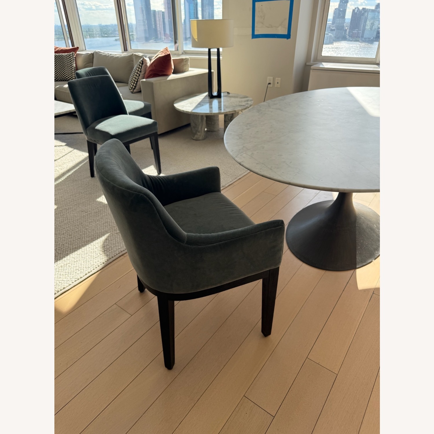 RH Morgan Curved-Back Dining Chairs (Set of 6) - image-6