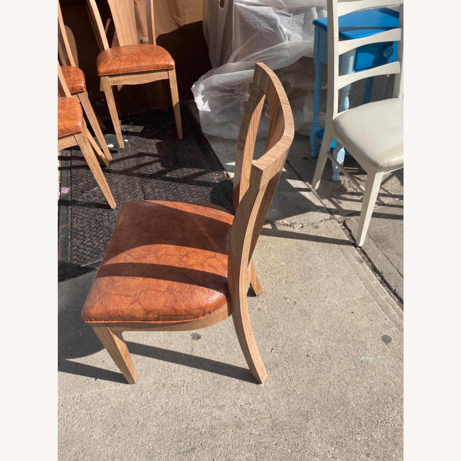 Mid Century1950sExtendable Dining Table w 4 Chairs - image-11