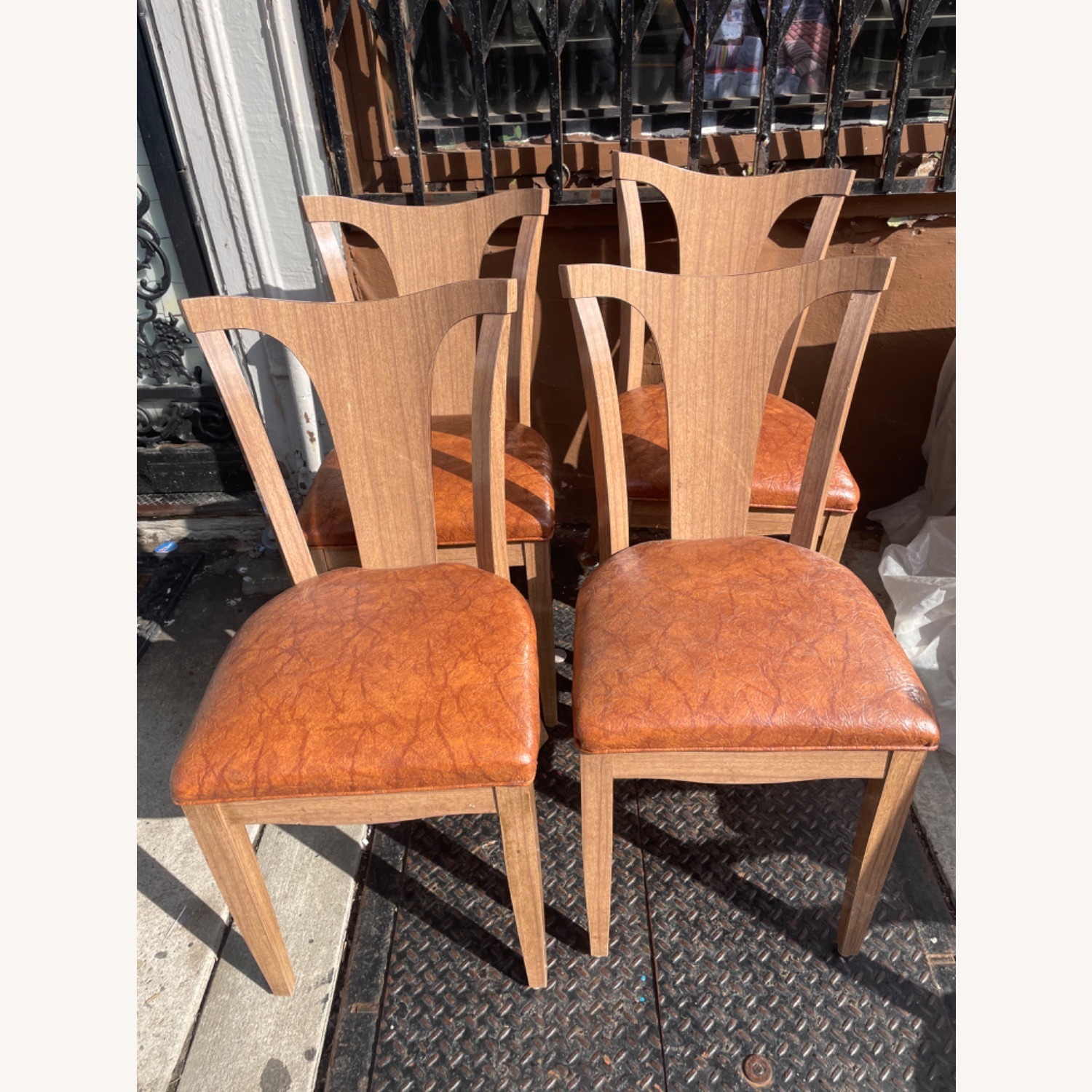 Mid Century1950sExtendable Dining Table w 4 Chairs - image-22