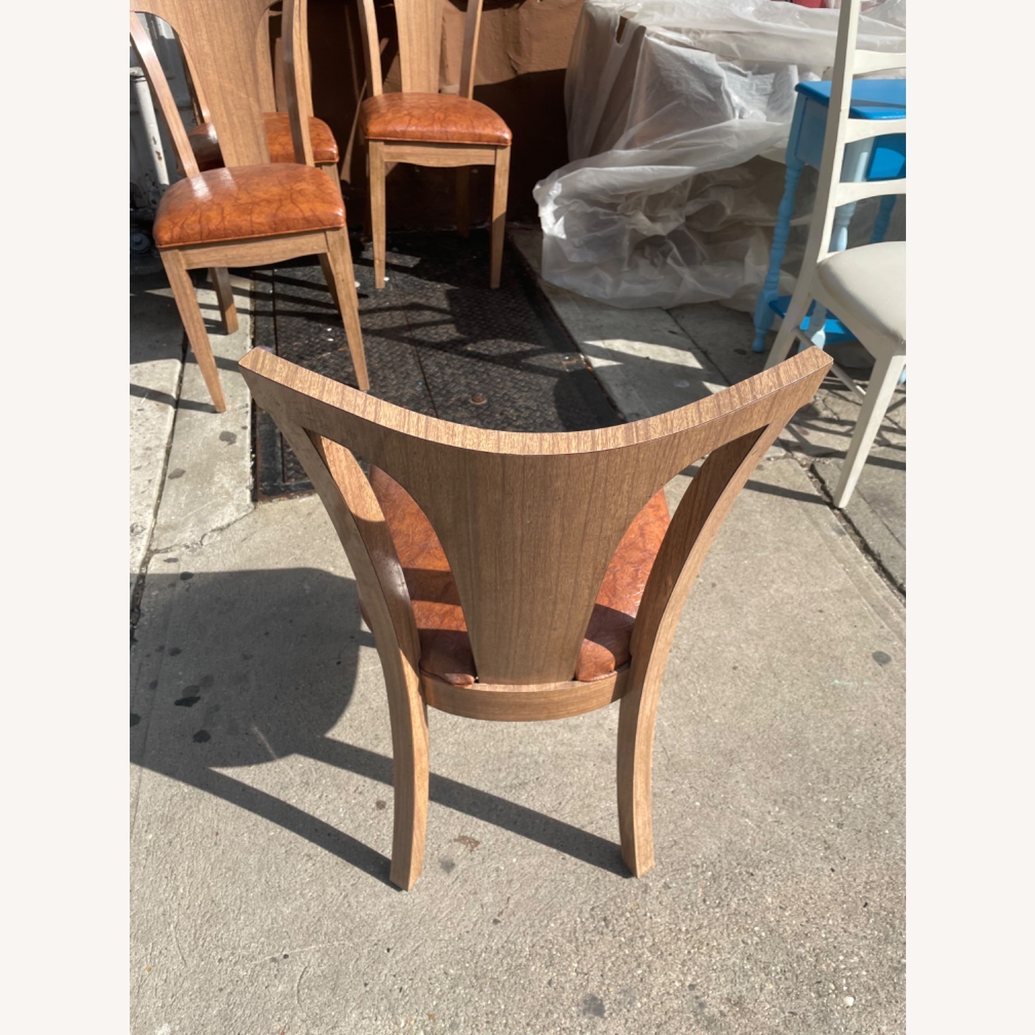 Mid Century1950sExtendable Dining Table w 4 Chairs - image-12