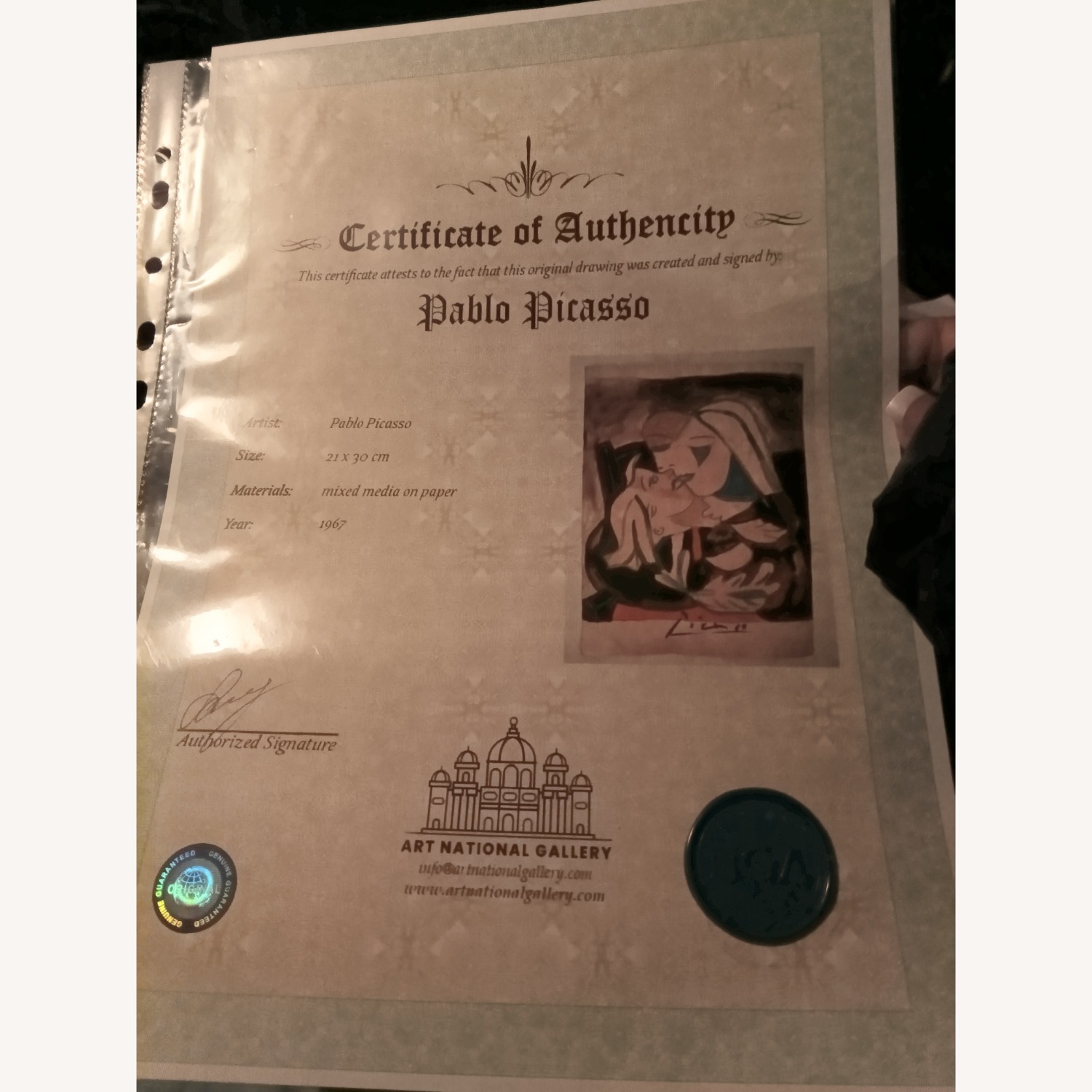 Picasso Painting Wall Art - image-2