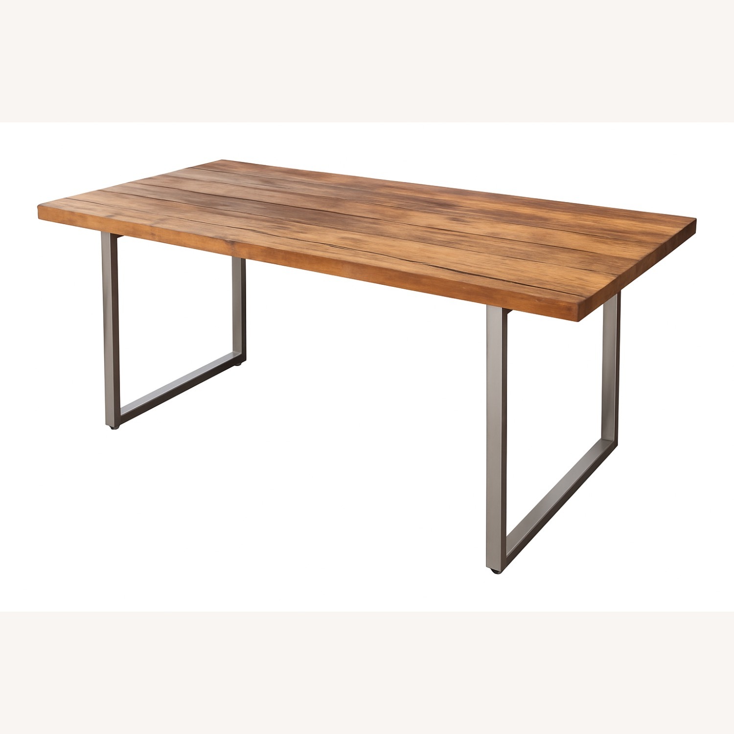 Modern Reclaimed Wood Dining Table - image-3