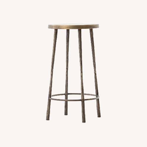 Used Set of 4 pottery barn estrada counter stools for sale on AptDeco