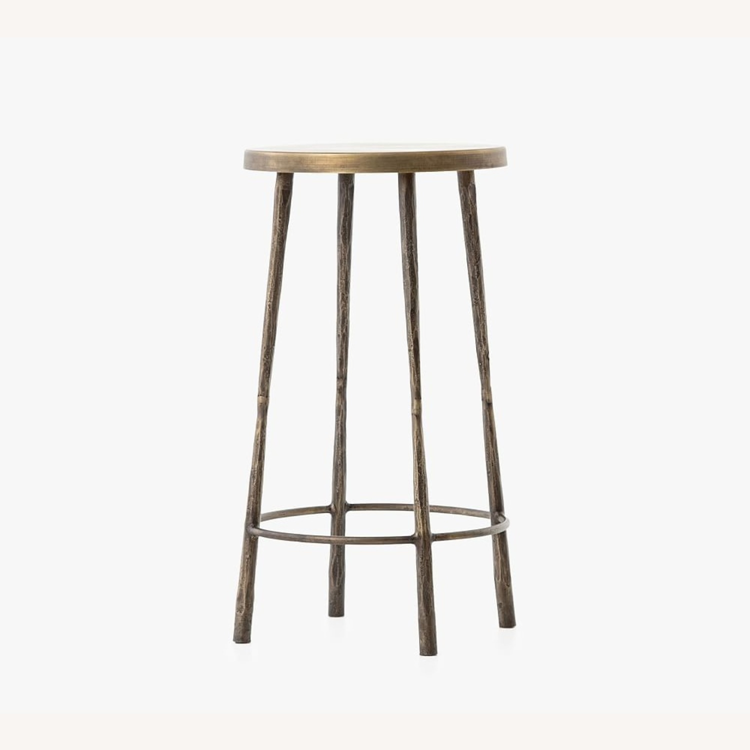 Set of 4 pottery barn estrada counter stools - image-4