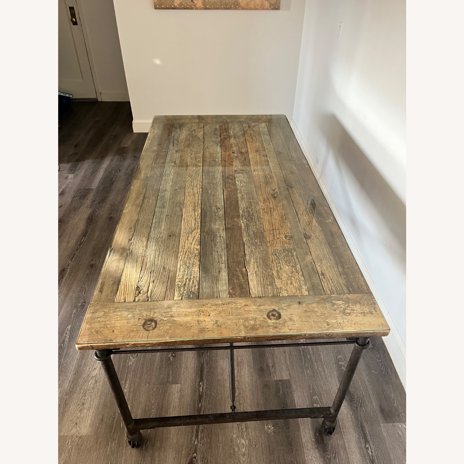 Restoration Hardware Flatiron Dining Table - image-2
