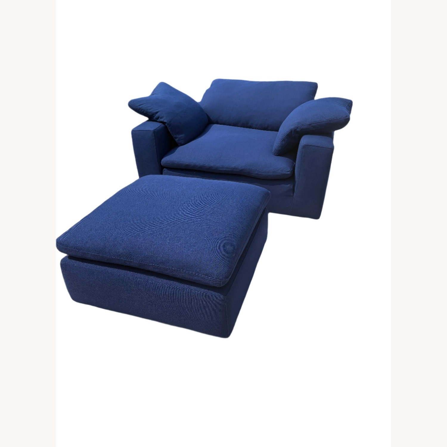 RH Cloud® Luxe Chair-and-a-Half & Ottoman Set - image-9