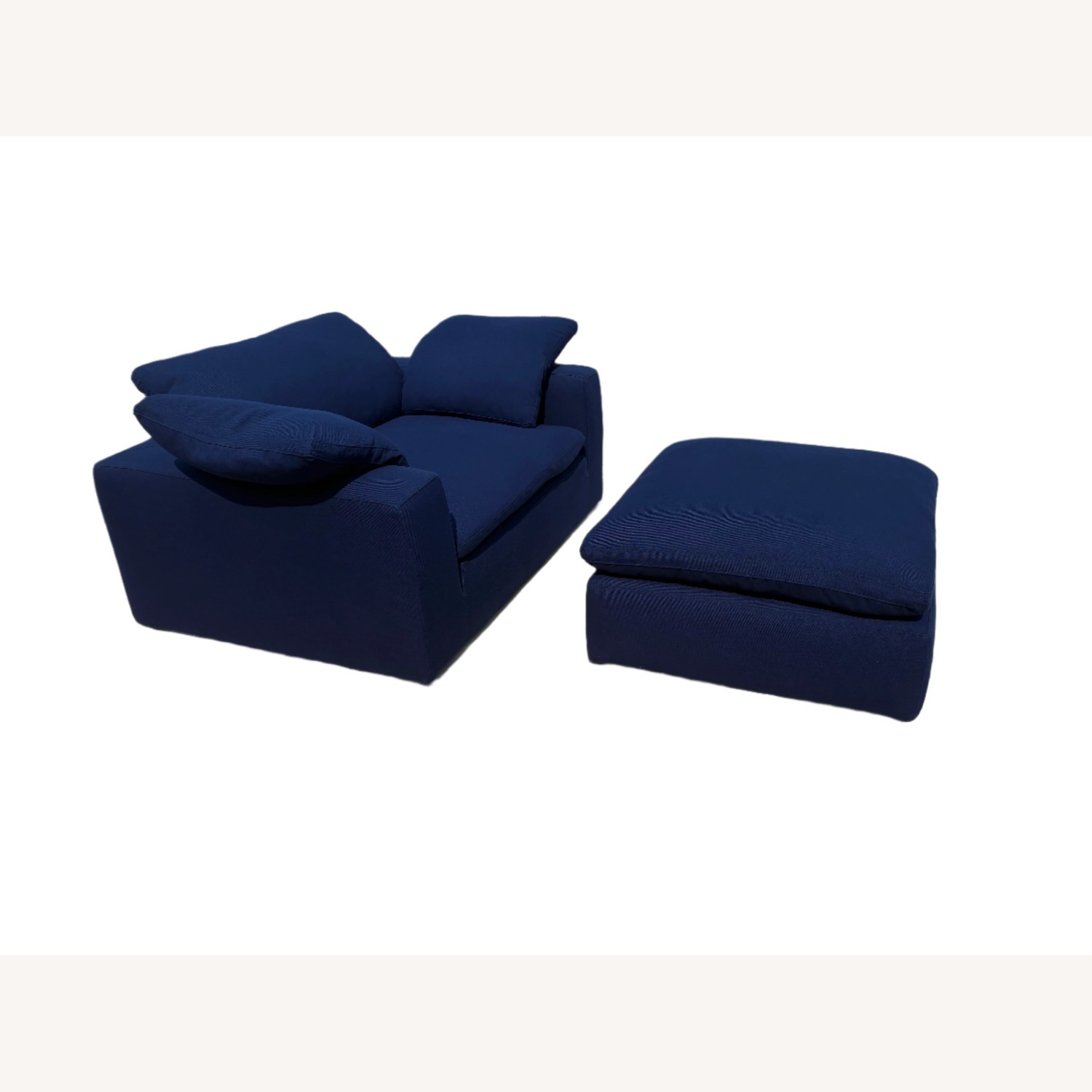 RH Cloud® Luxe Chair-and-a-Half & Ottoman Set - image-7