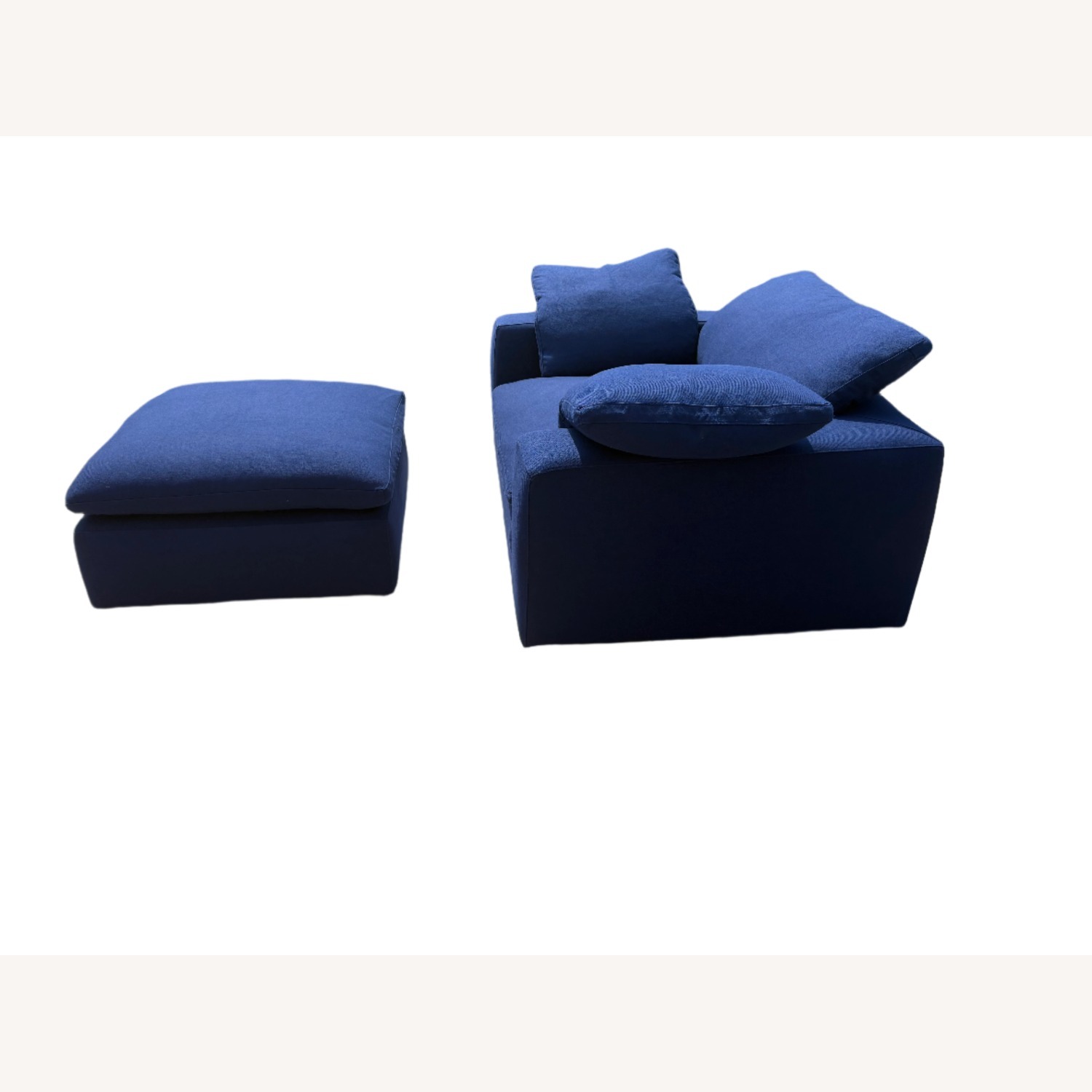 RH Cloud® Luxe Chair-and-a-Half & Ottoman Set - image-5