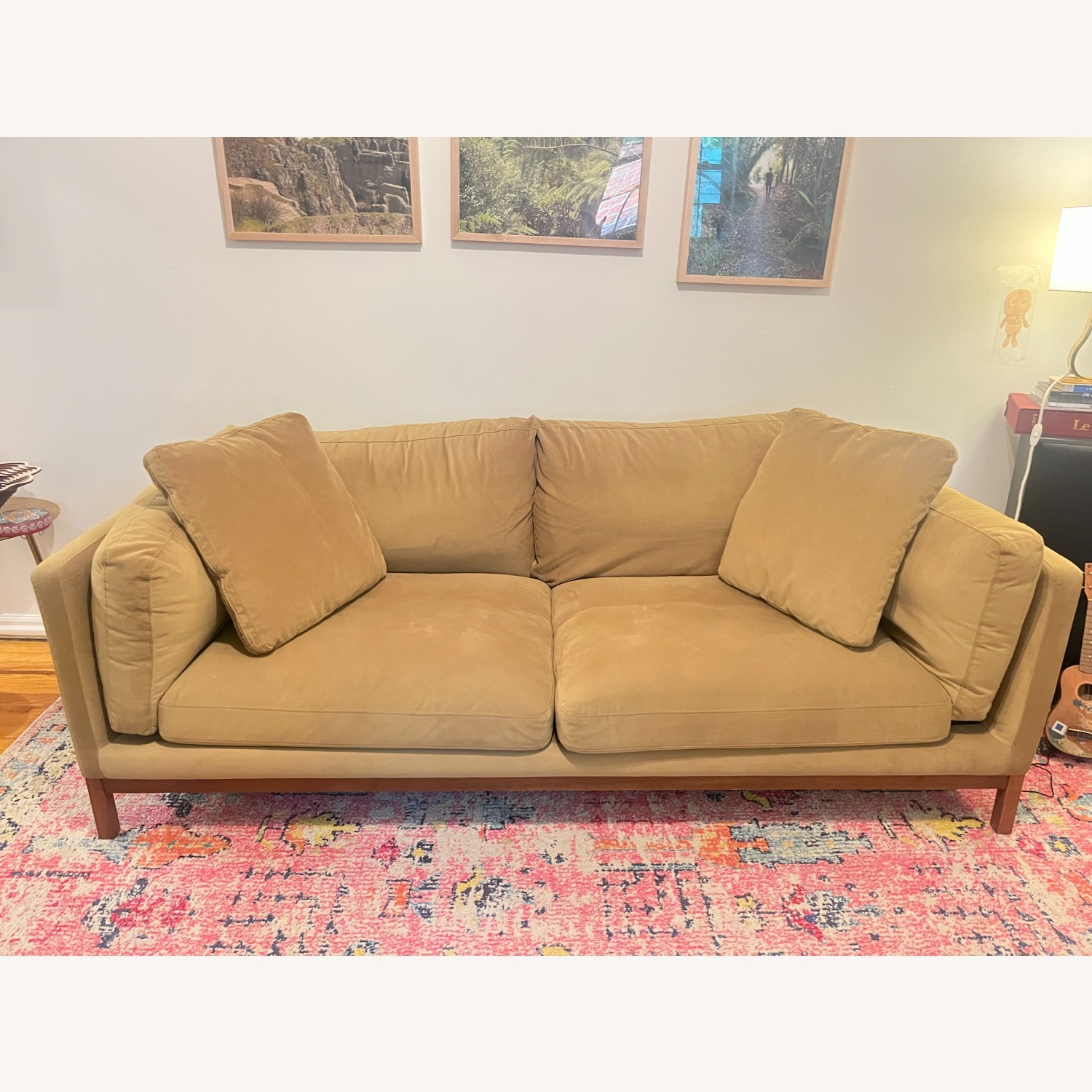 Olive Gold Owen Sofa - image-1