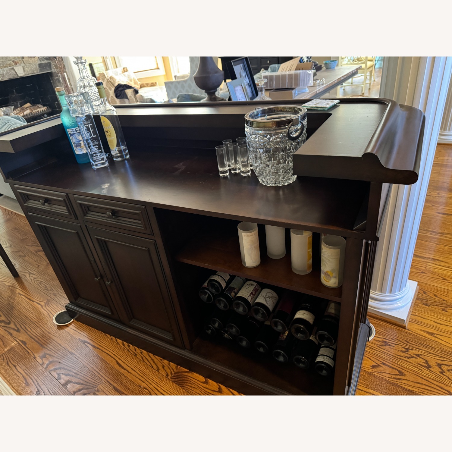 Wooden Home Bar - image-2