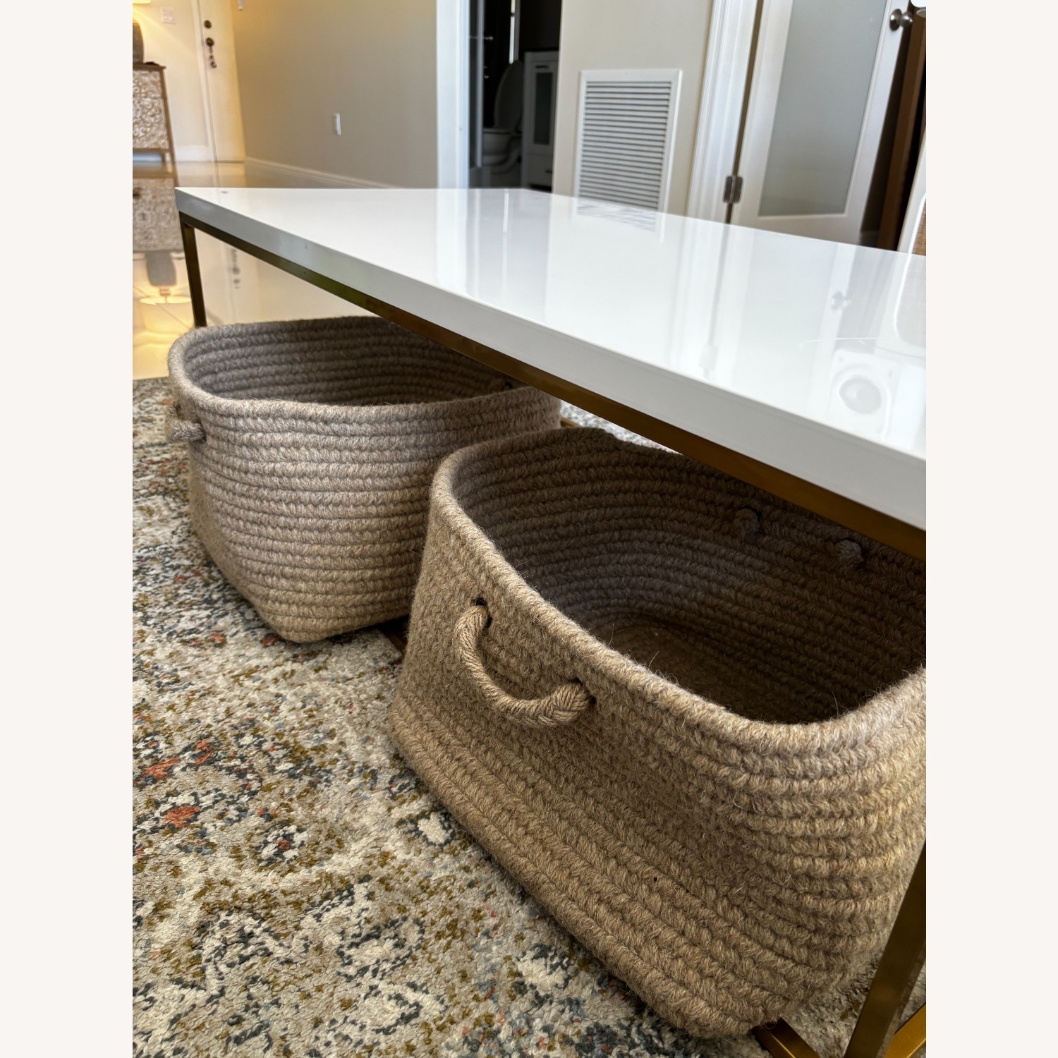 Euro Style Teresa Laquer White Coffee Table - image-3