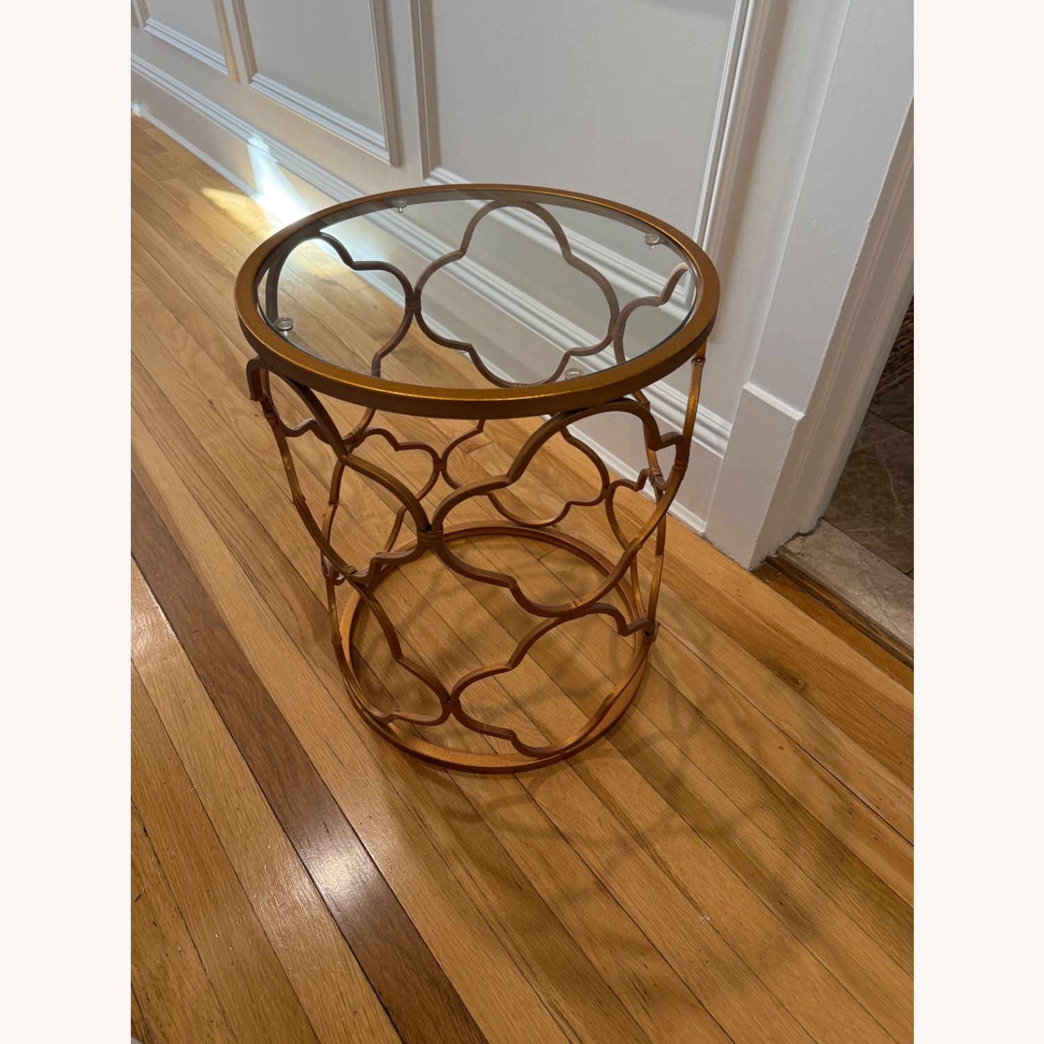 Quatrefoil Side Table - image-4