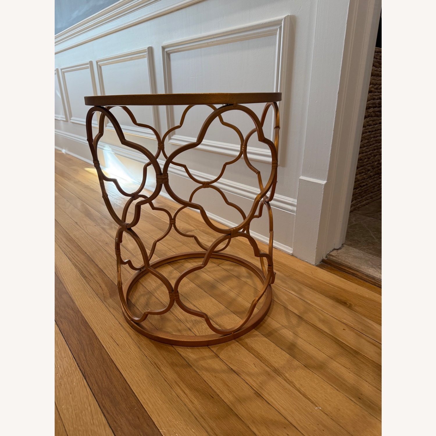 Quatrefoil Side Table - image-2