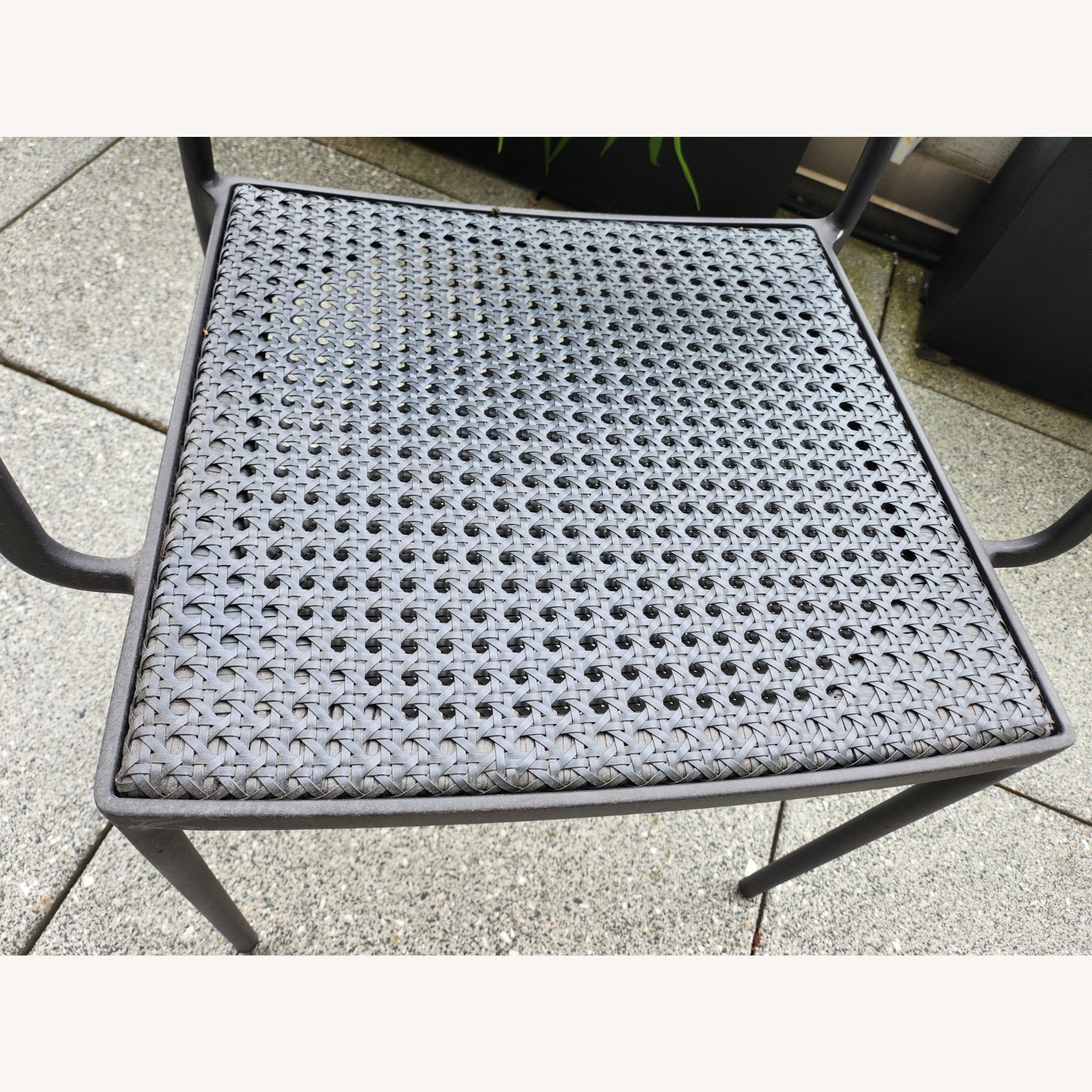 6 Room & Board Plat Outdoor Chairs in Woven Cane - image-3