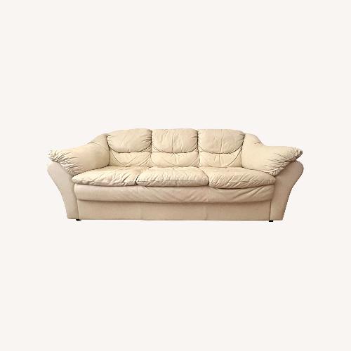 Used Italian Leather Sofa  for sale on AptDeco
