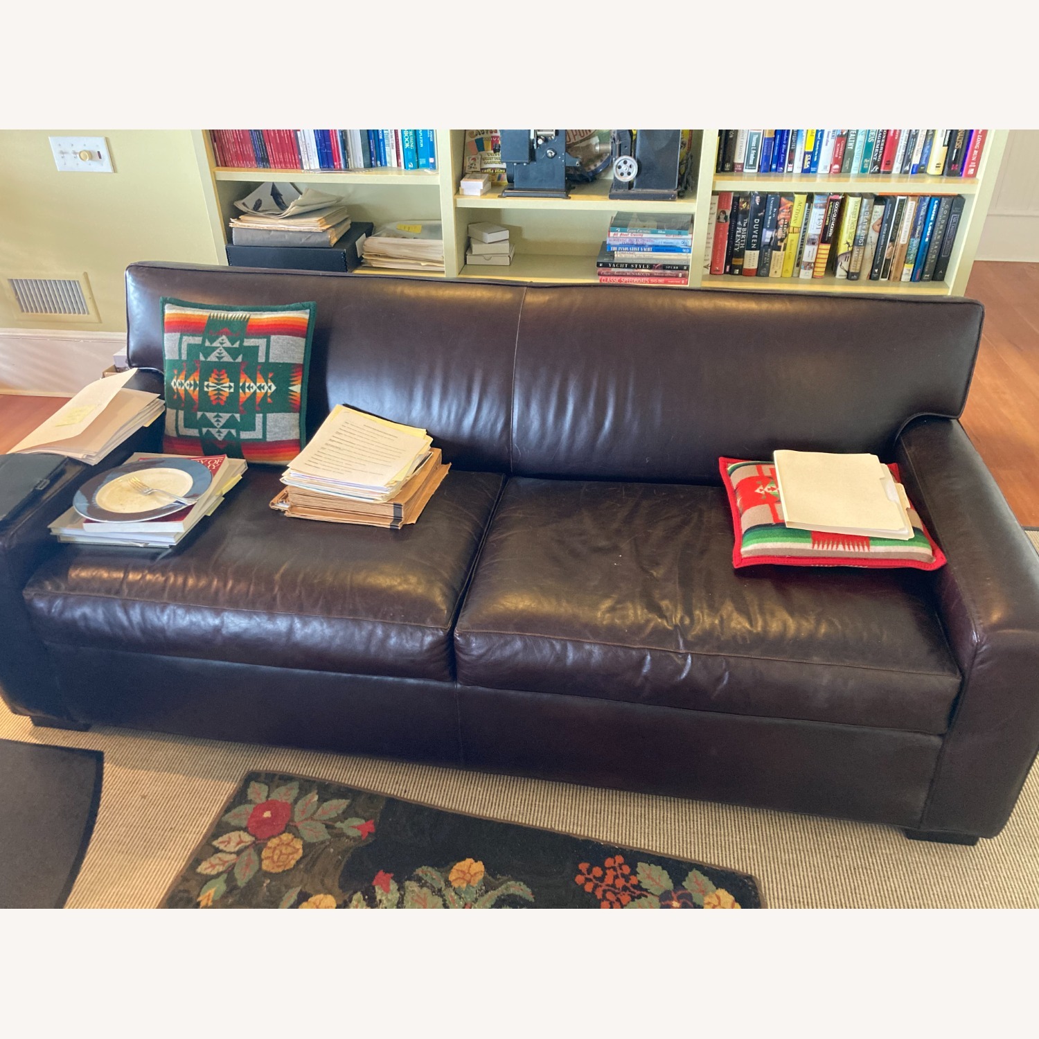 Mitchell Gold + Bob Williams Claude Leather Sofa - image-2