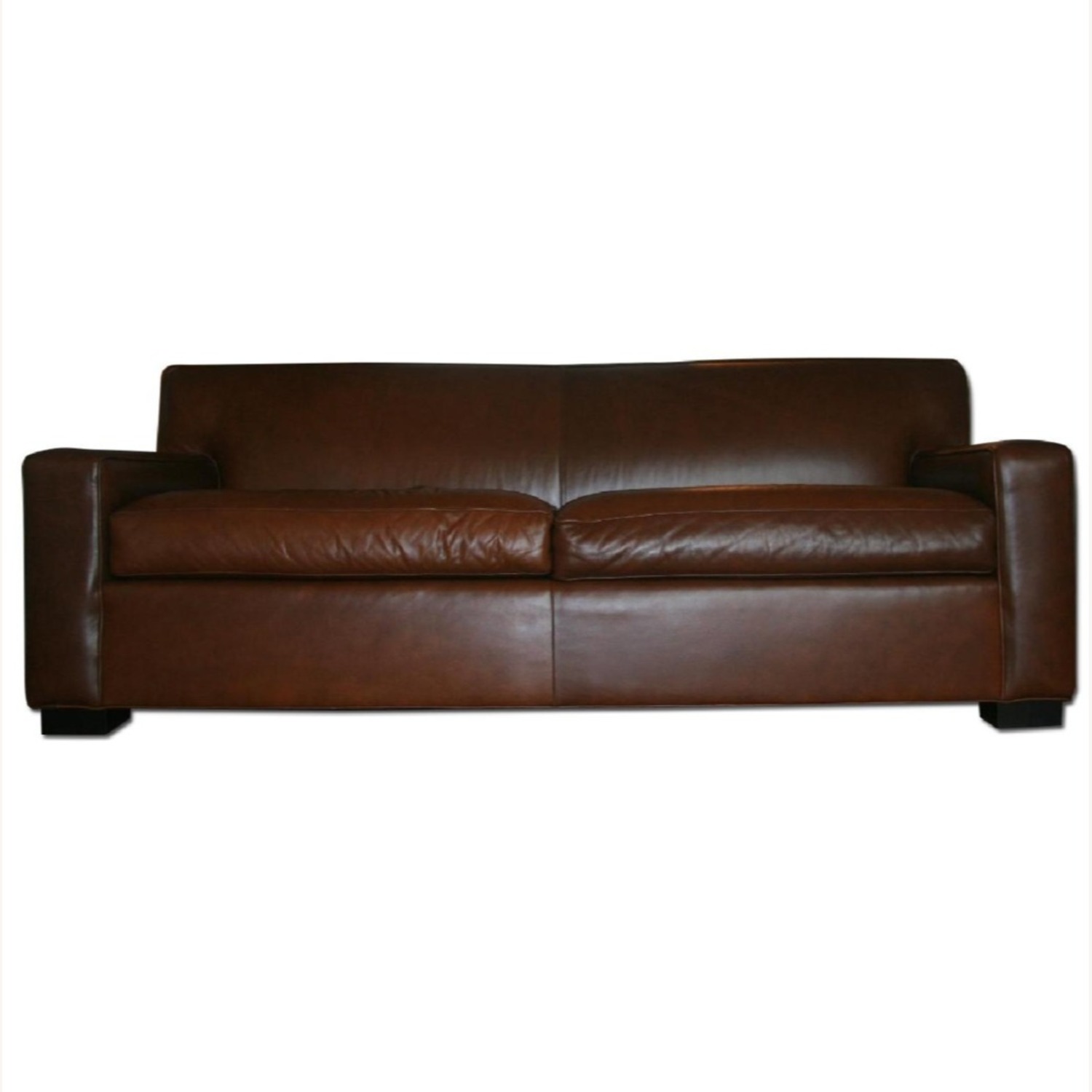 Mitchell Gold + Bob Williams Claude Leather Sofa - image-1