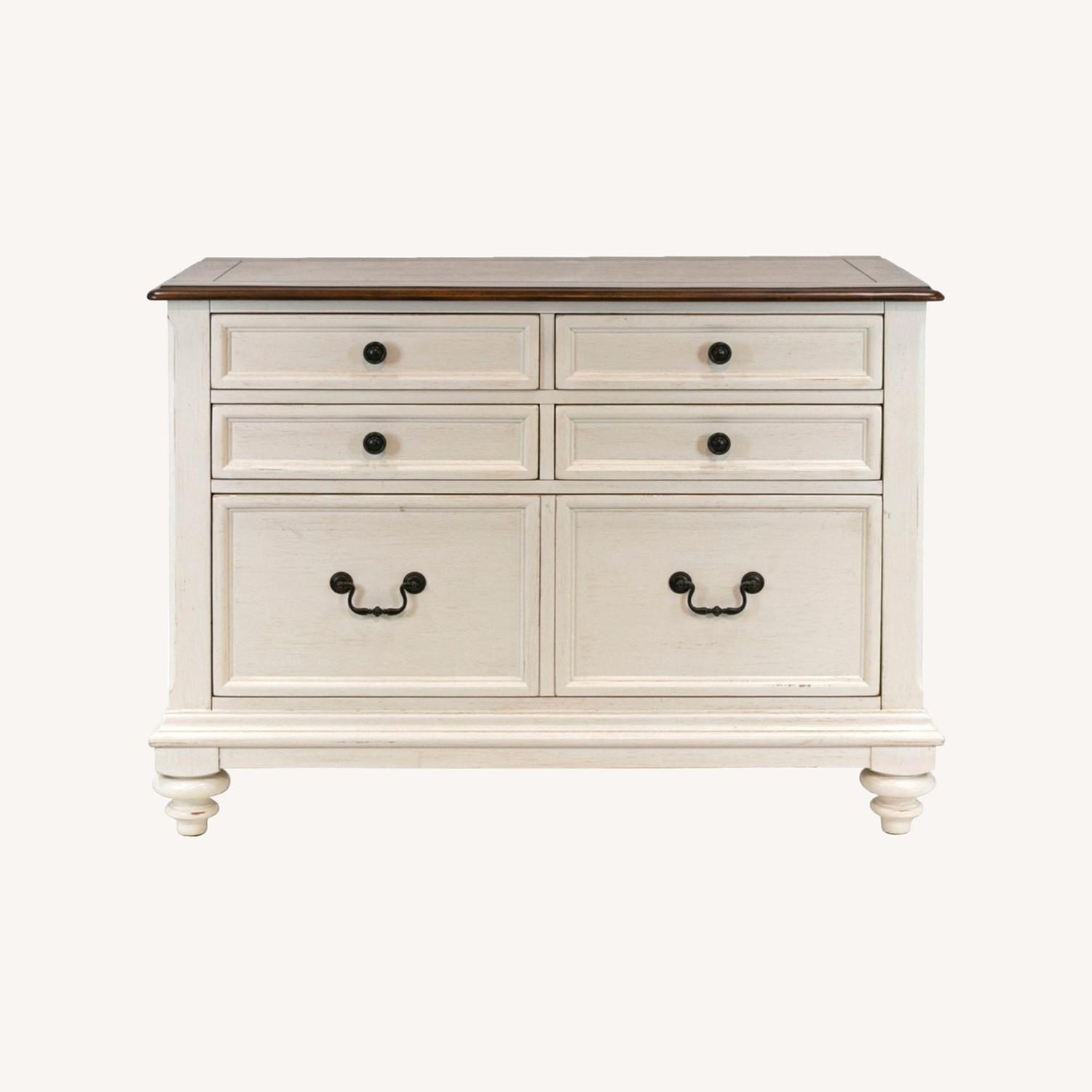 Haverty's Newport Lateral File Cabinet - image-0