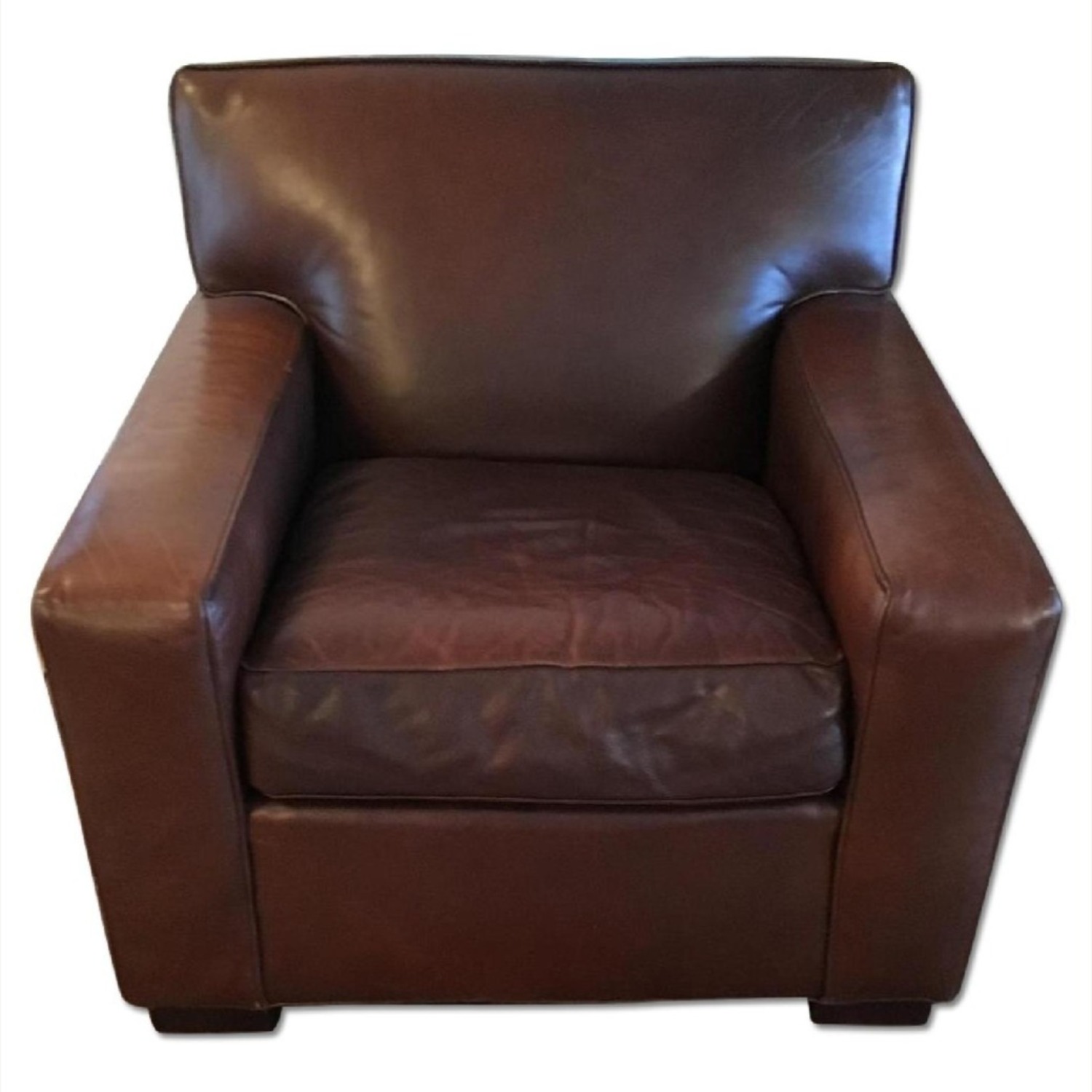 Mitchell Gold + Bob Williams Claude Leather Chair - image-1
