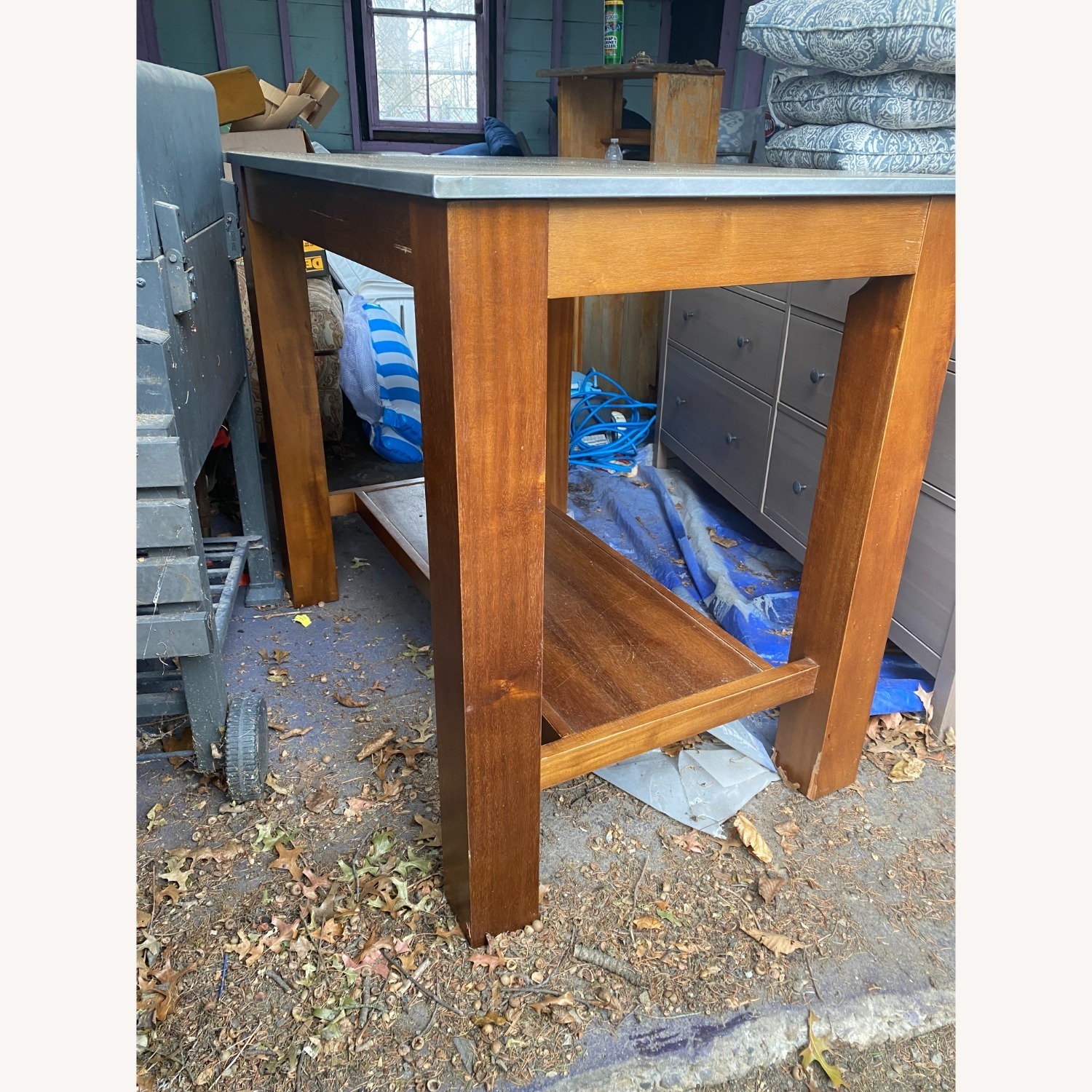 West Elm Kitchen Island - image-4