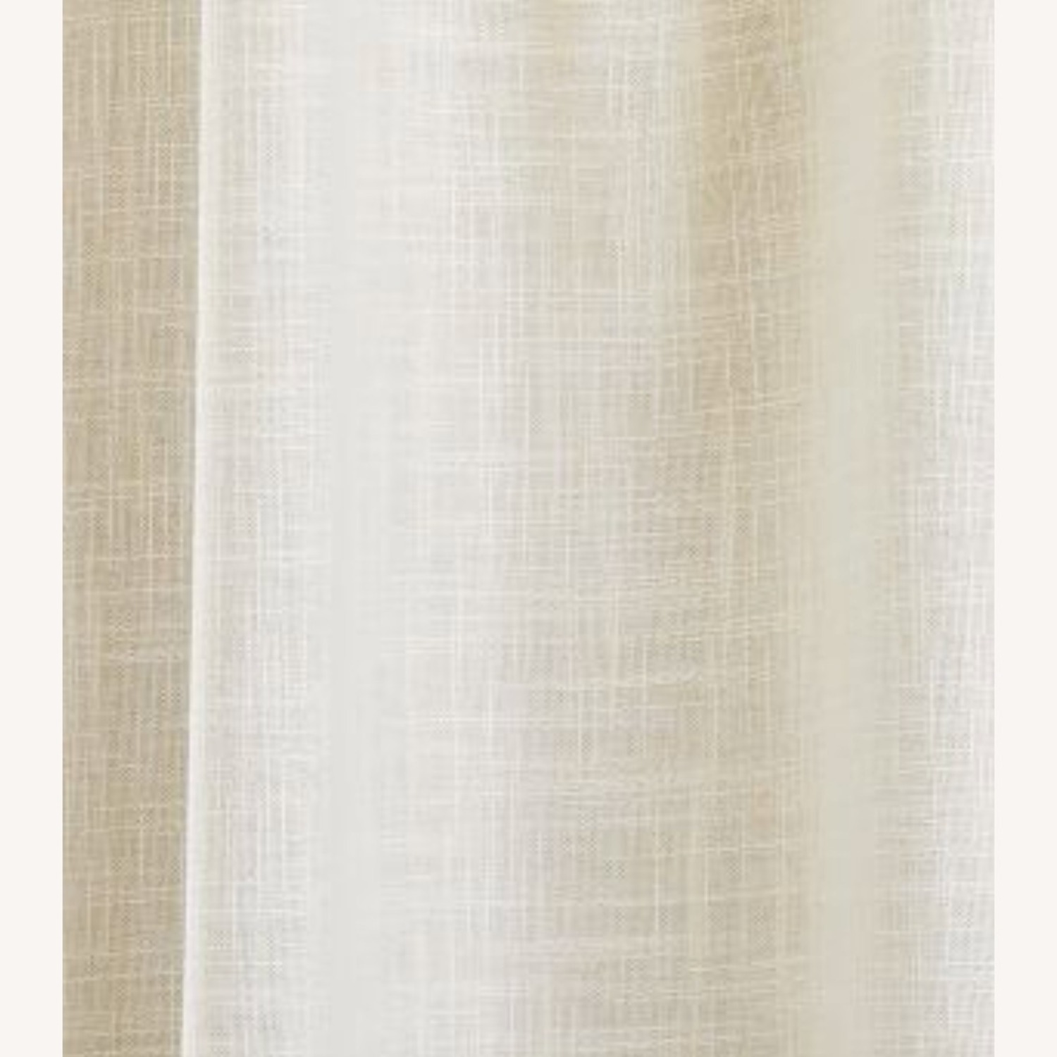 West Elm Crossweave Curtain with Blackout Lining - image-3