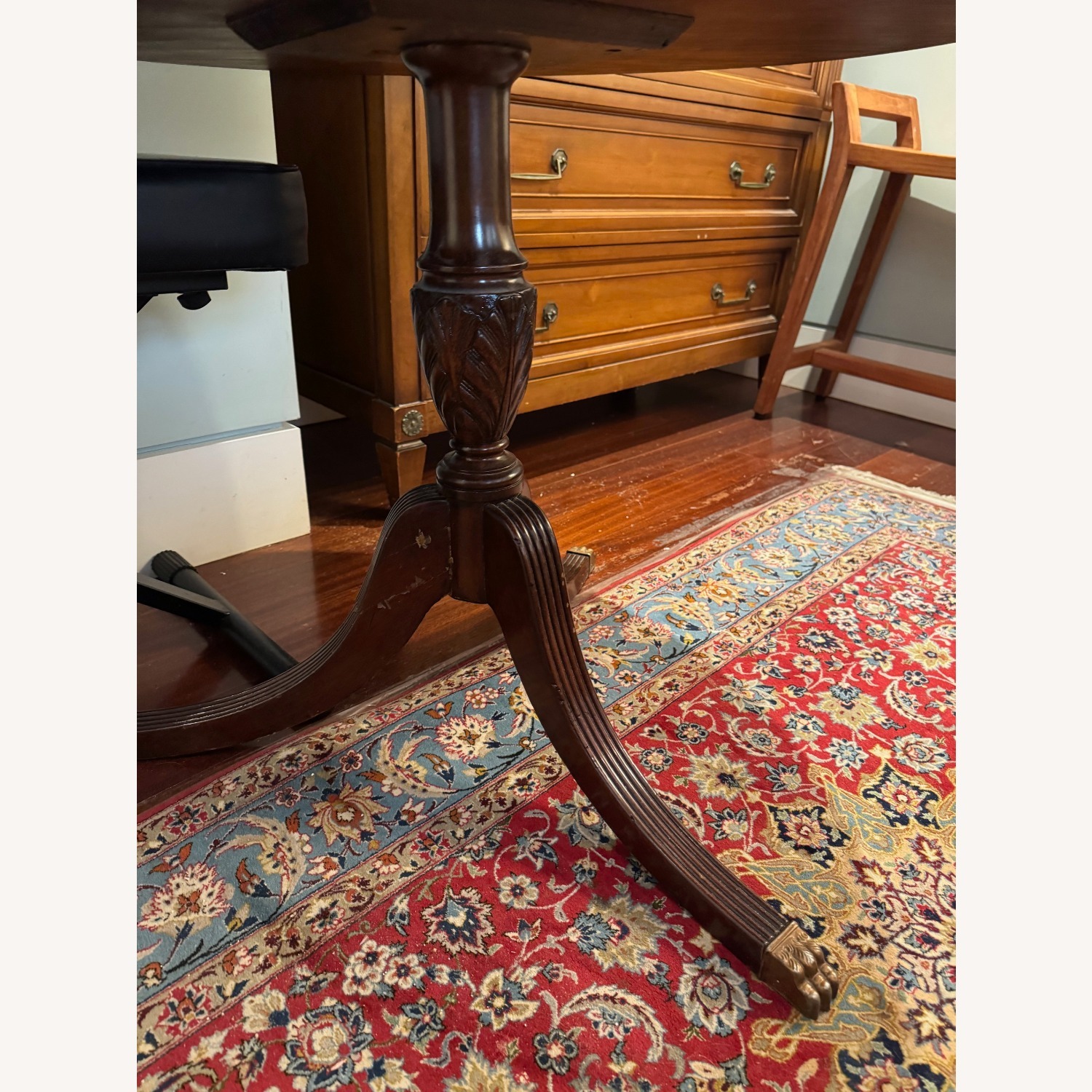 Mid-Century Imperial-Style Mahogany Center Table - image-3