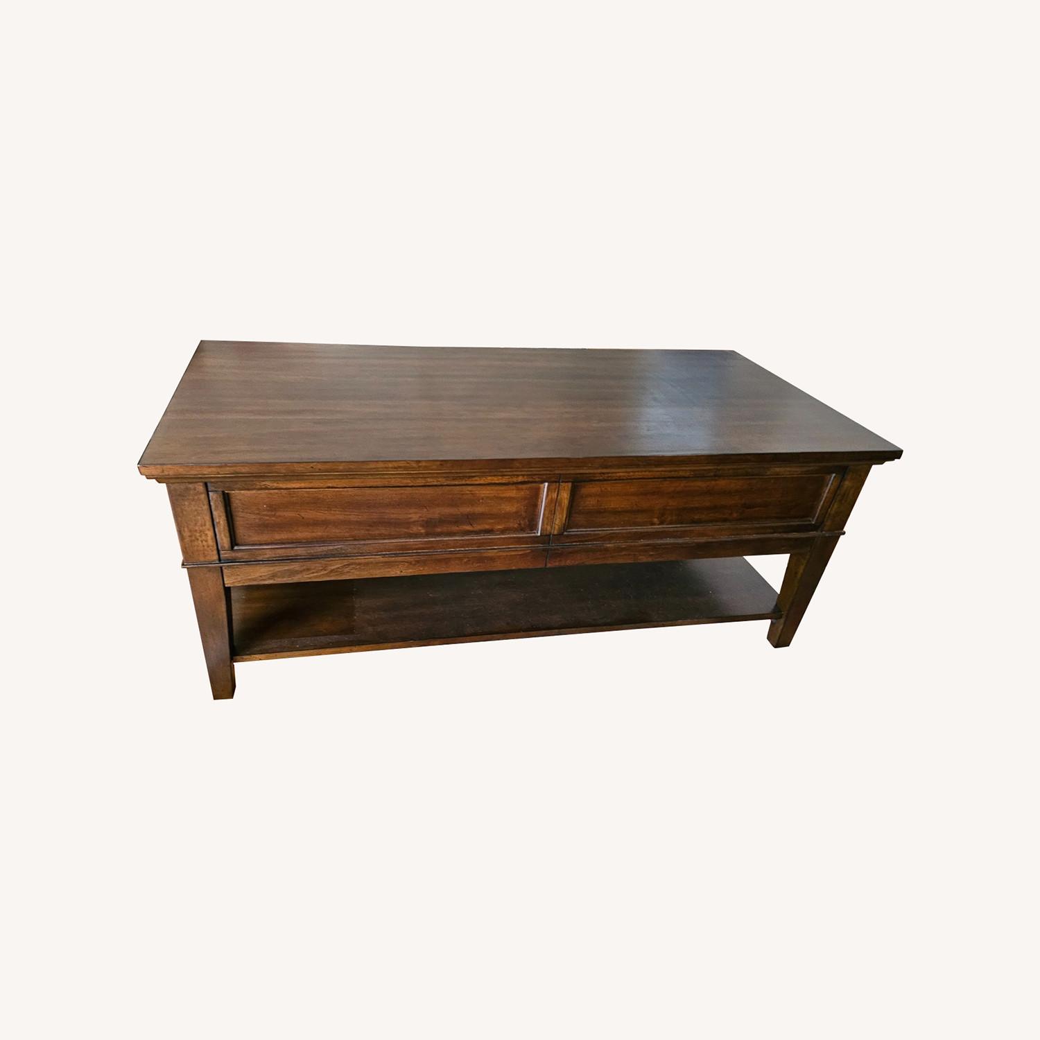 Cherry Brown Coffee Table - image-0