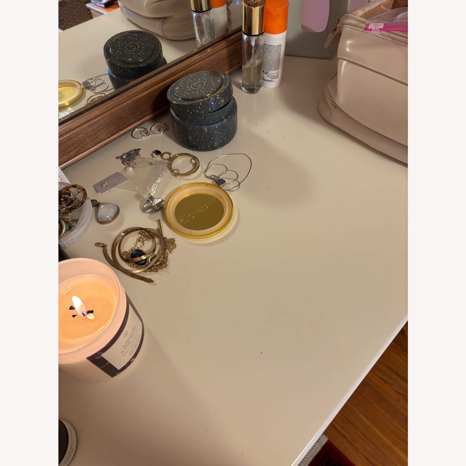 Pottery Barn White 5-Drawer Dresser - image-4